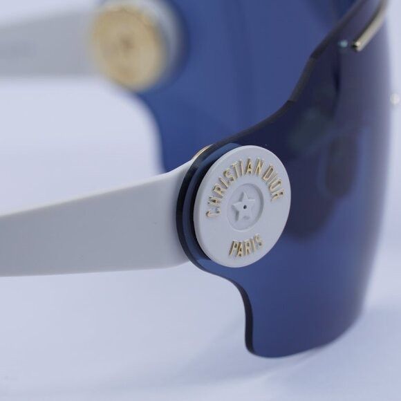Dior 🕶️ New Dior DIORPACIFIC M1U 96B0 Gold/White Sunglasses Size ONE SIZE - 10 Thumbnail