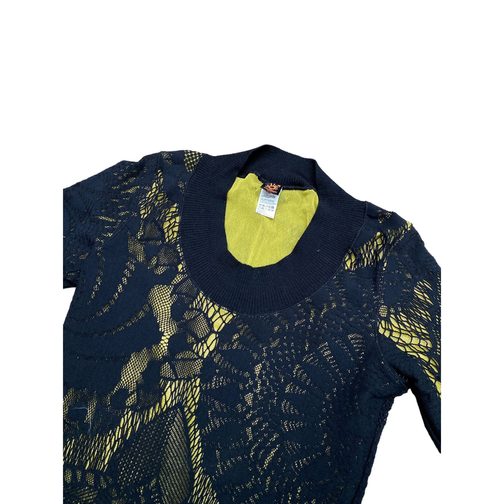 Jean Paul Gaultier Macrame + Mesh Longsleeves Size M / US 6-8 / IT 42-44 - 2 Thumbnail