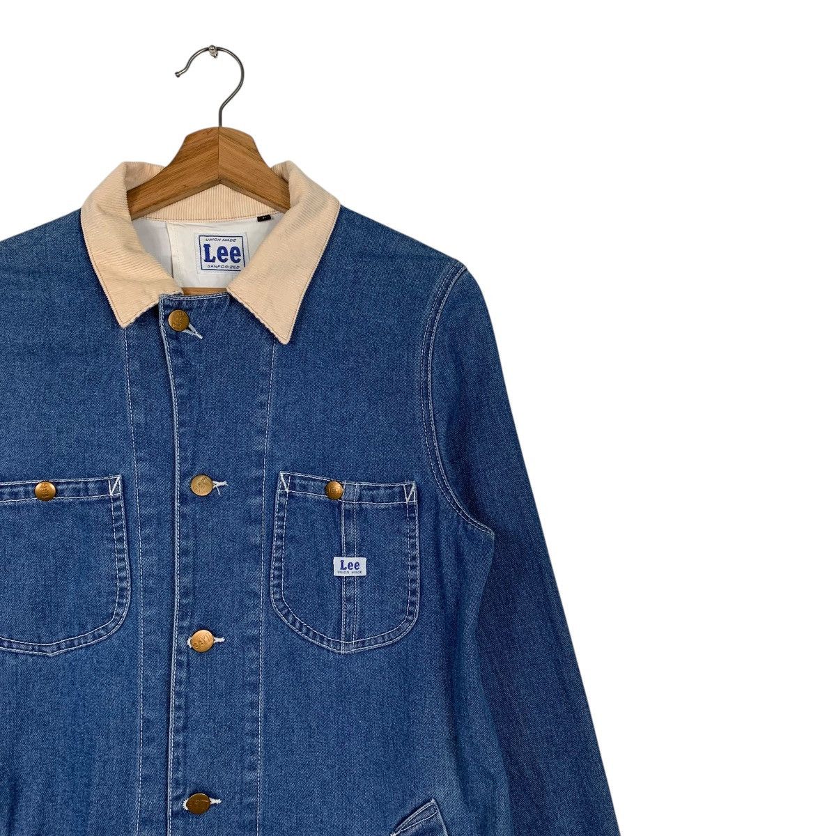 Lee Vintage Lee Sanforized Denim Long Jacket Size US L / EU 52-54 / 3 - 5 Thumbnail