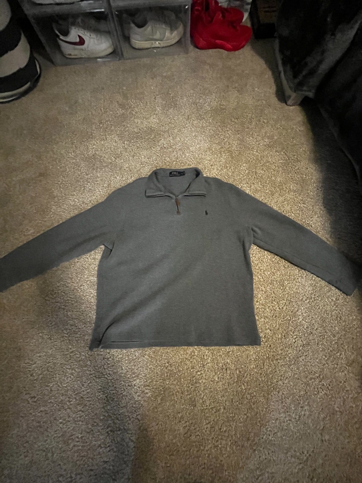 Polo Ralph Lauren Ralph Lauren grey quarter zip Size US L / EU 52-54 / 3 - 1 Thumbnail
