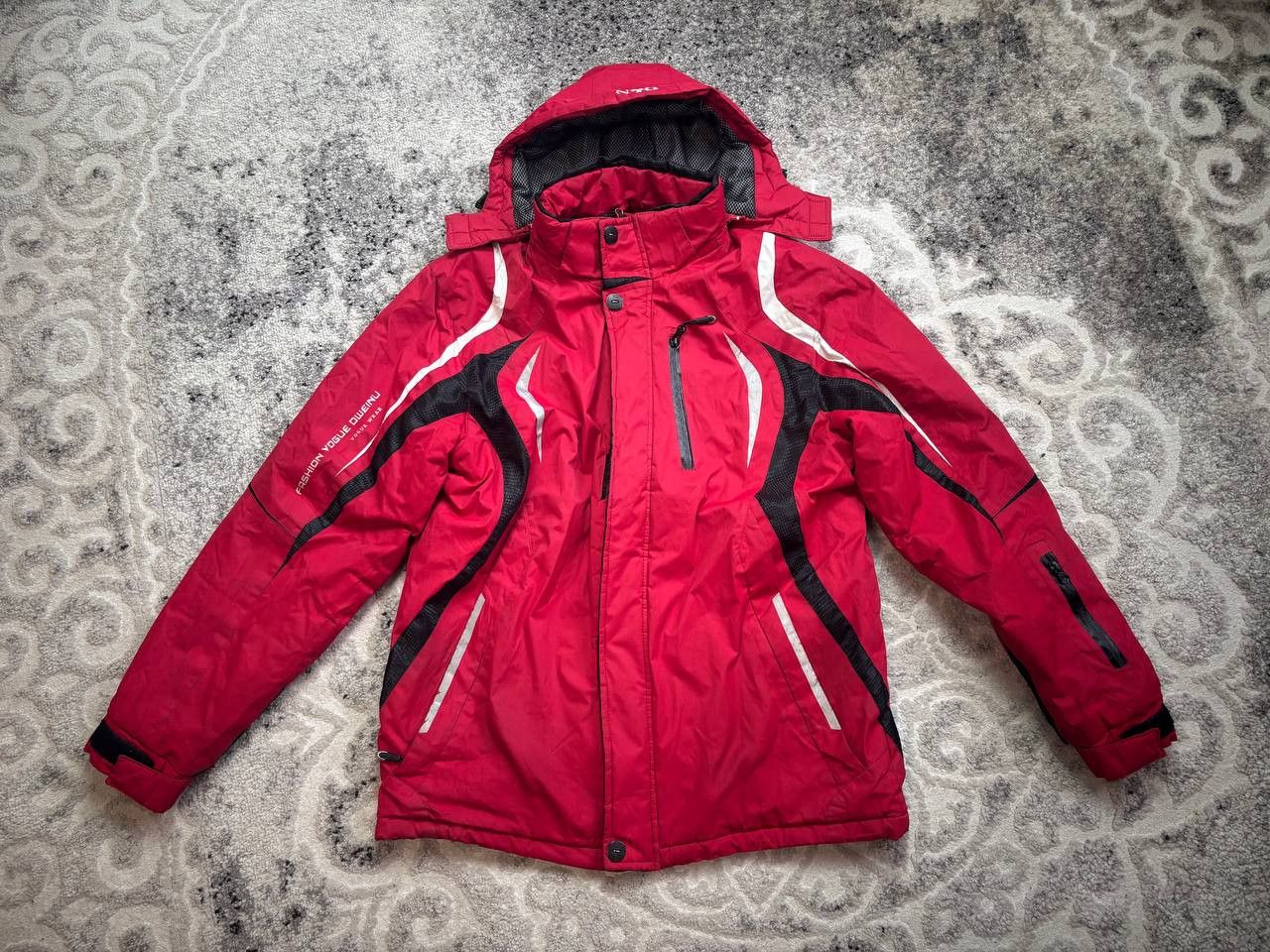 Vintage Danweinu Red Technical Ski Jacket Gorpcore Aesthetic Size US L / EU 52-54 / 3 - 5 Thumbnail
