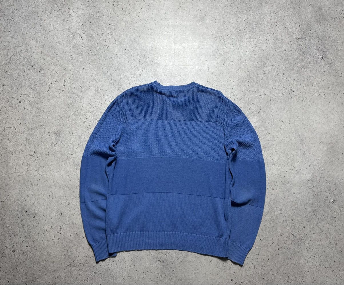 AMI Ami Luxury Striped Sweater Blue Size US L / EU 52-54 / 3 - 7 Thumbnail
