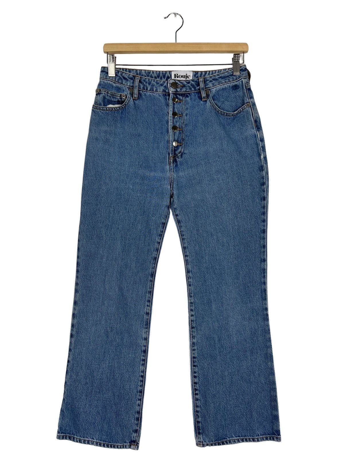 Japanese Brand 🔥 ROUJE PARIS DYED DENIM JEANS Size US 28 / EU 44 - 1 Thumbnail
