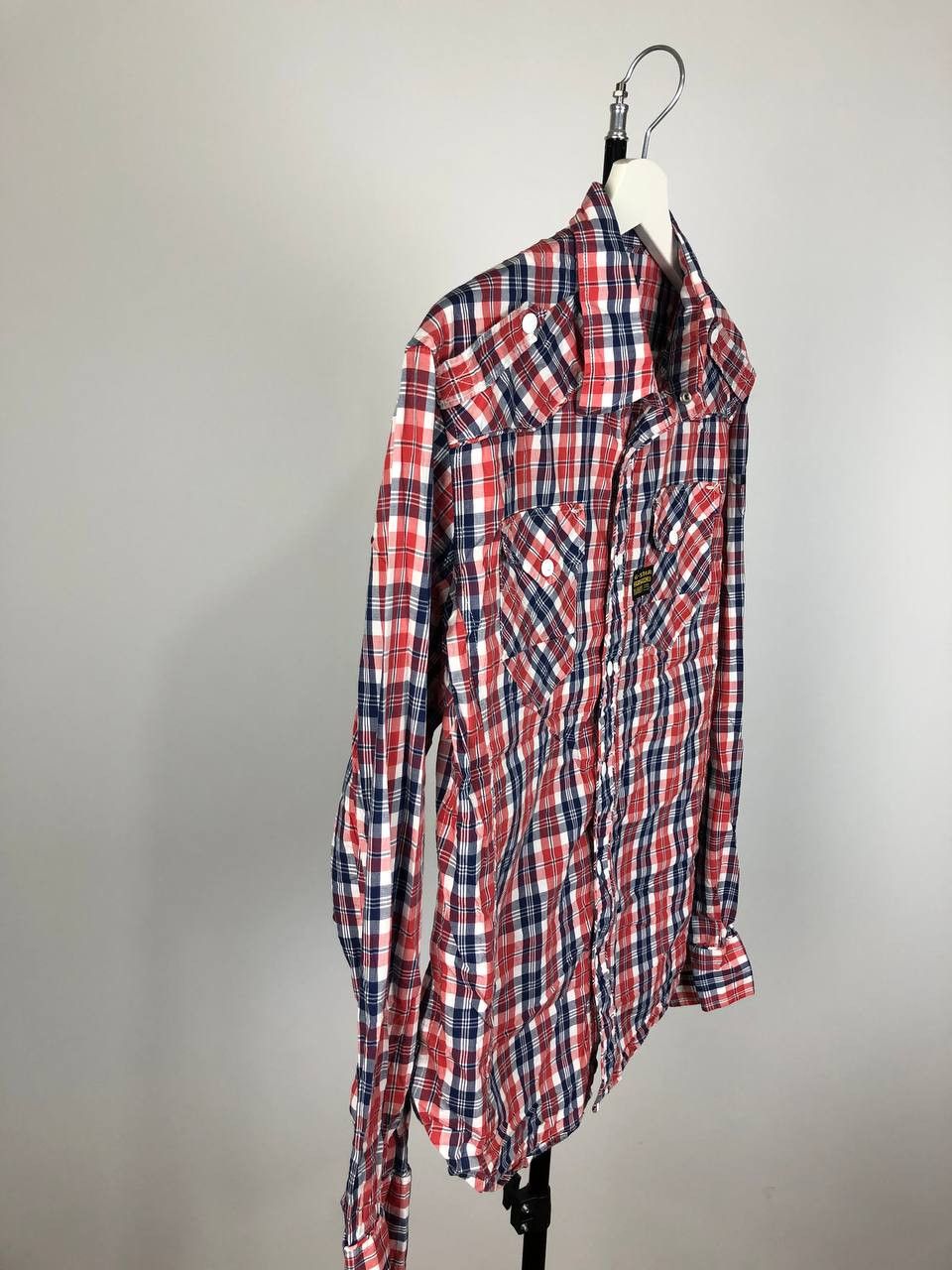G-Star G-Star Raw Shirt New Midnight Fresh Piping Check size L Size US L / EU 52-54 / 3 - 4 Thumbnail