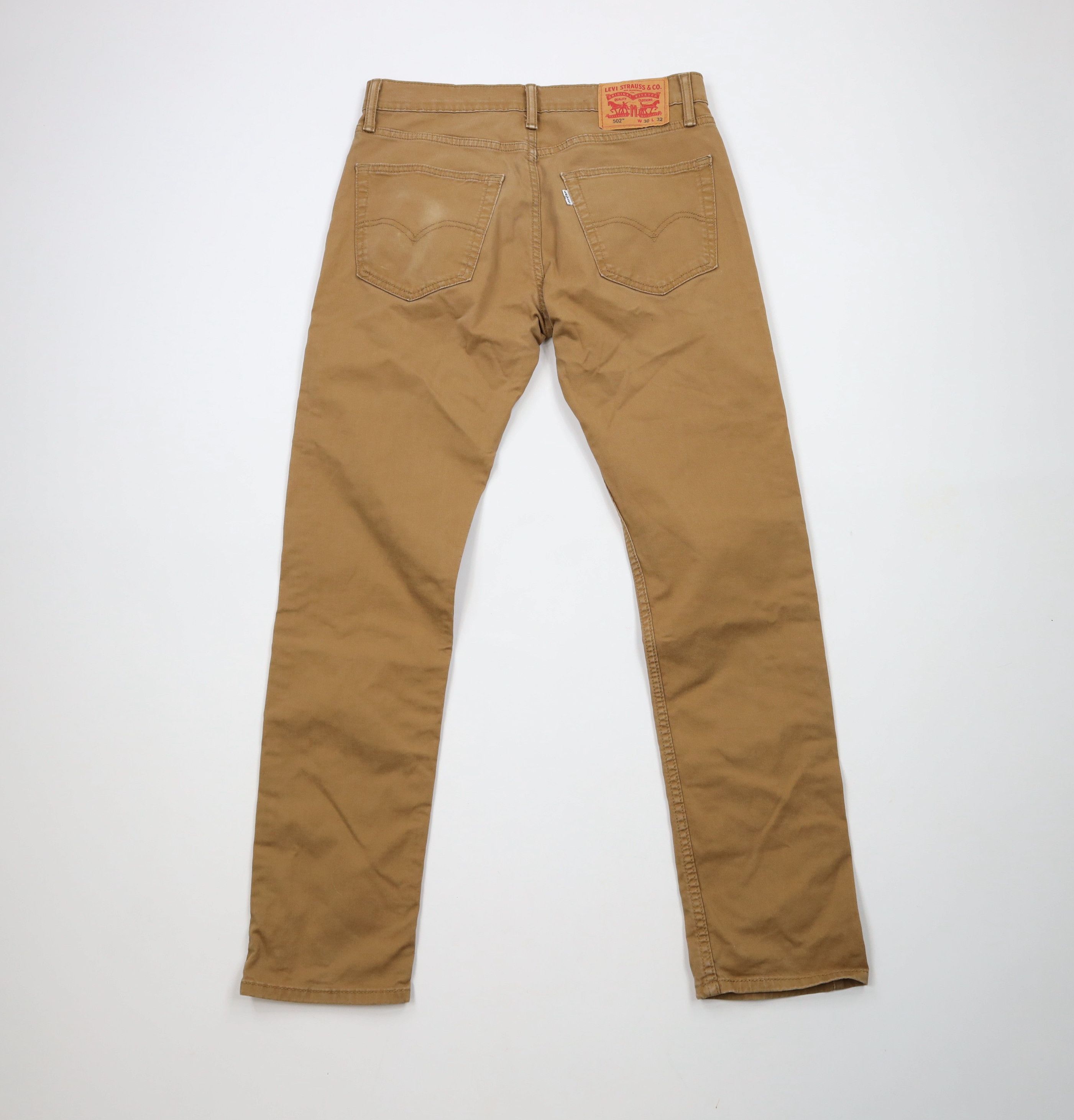 Levi's × Vintage Vintage Y2K Levis 502 Slim Fit Tapered Leg Pants Brown Size US 30 / EU 46 - 10 Thumbnail