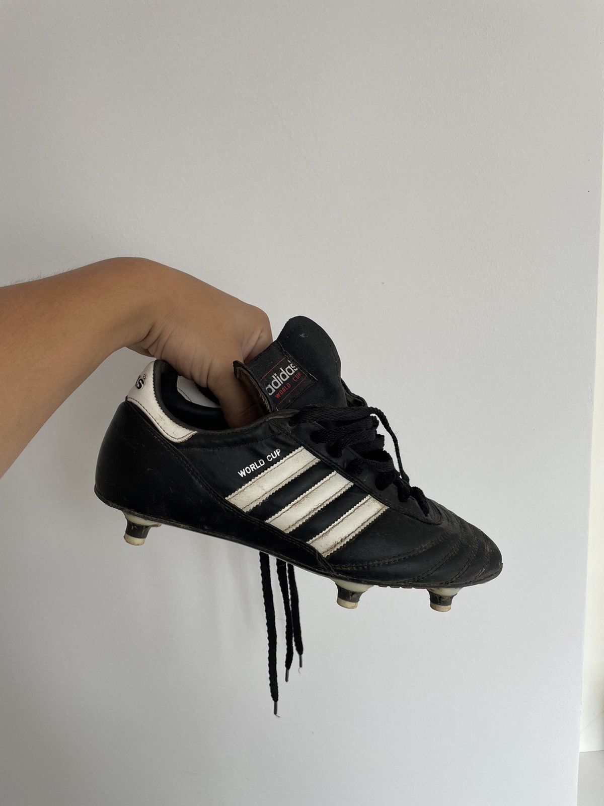 Adidas 1992 💥Adidas World Cup Boots made in France Size US 8 / EU 41 - 1 Thumbnail