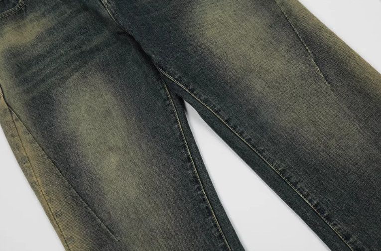 Jean Men's American loose casual washed flared jeans Size US 32 / EU 48 - 5 Thumbnail