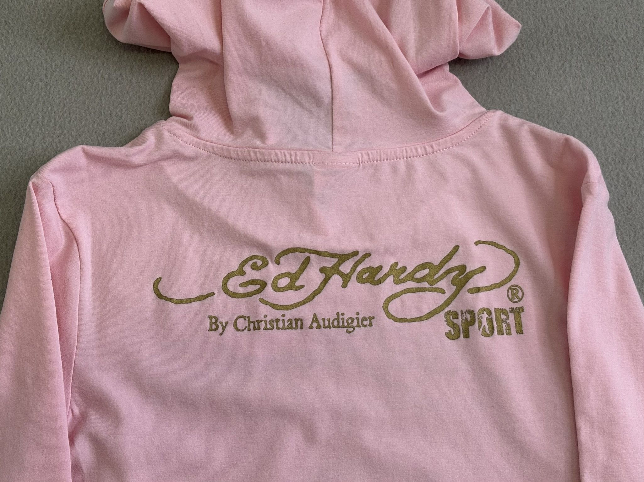 Christian Audigier × Ed Hardy Ed Hardy Sport Pink Hoodie Size M Size M / US 6-8 / IT 42-44 - 12 Thumbnail