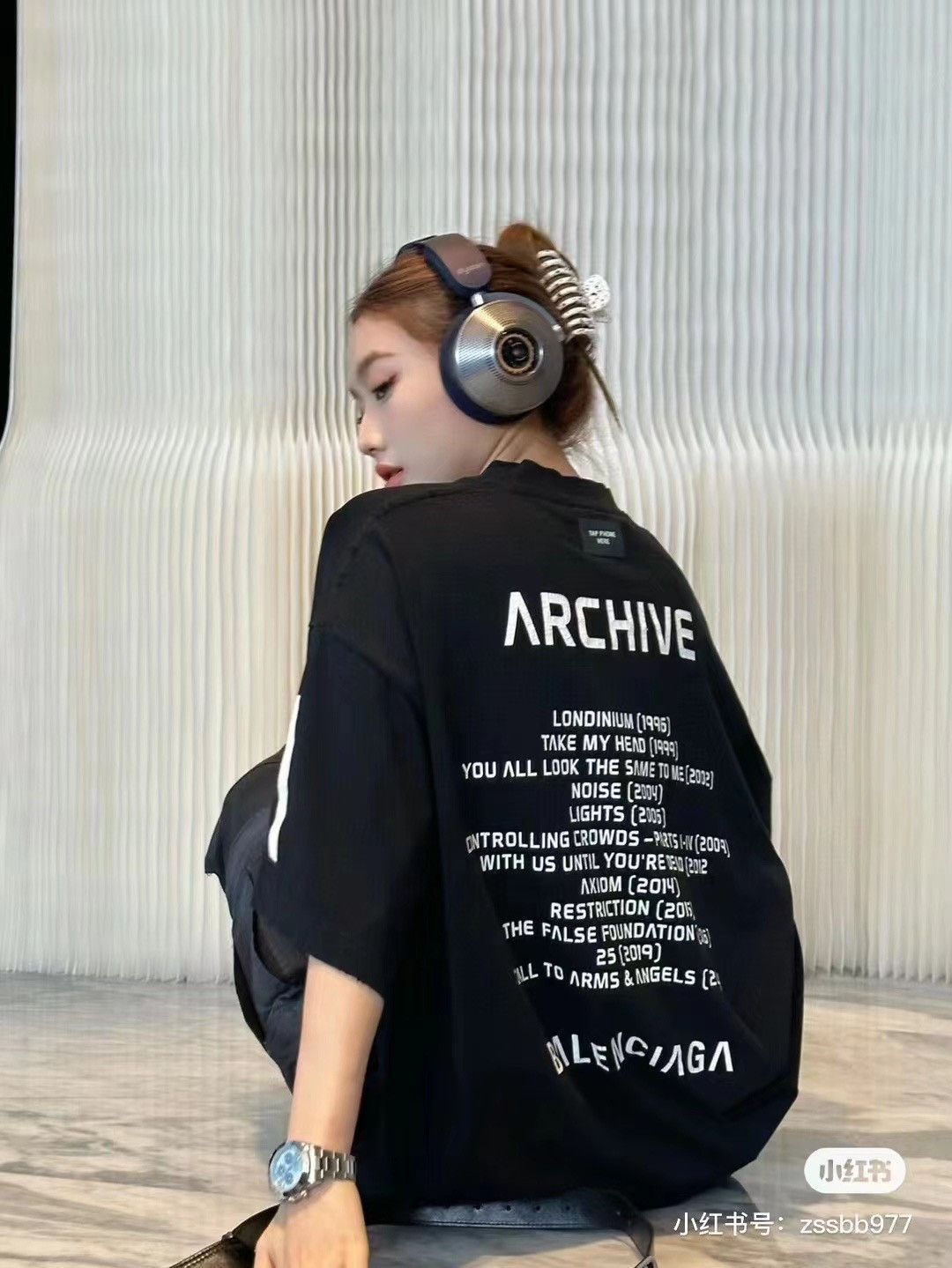 Balenciaga Balenciaga 24ss Apple music Limited Capsule Short Sleeve 25 Size US S / EU 44-46 / 1 - 8 Thumbnail