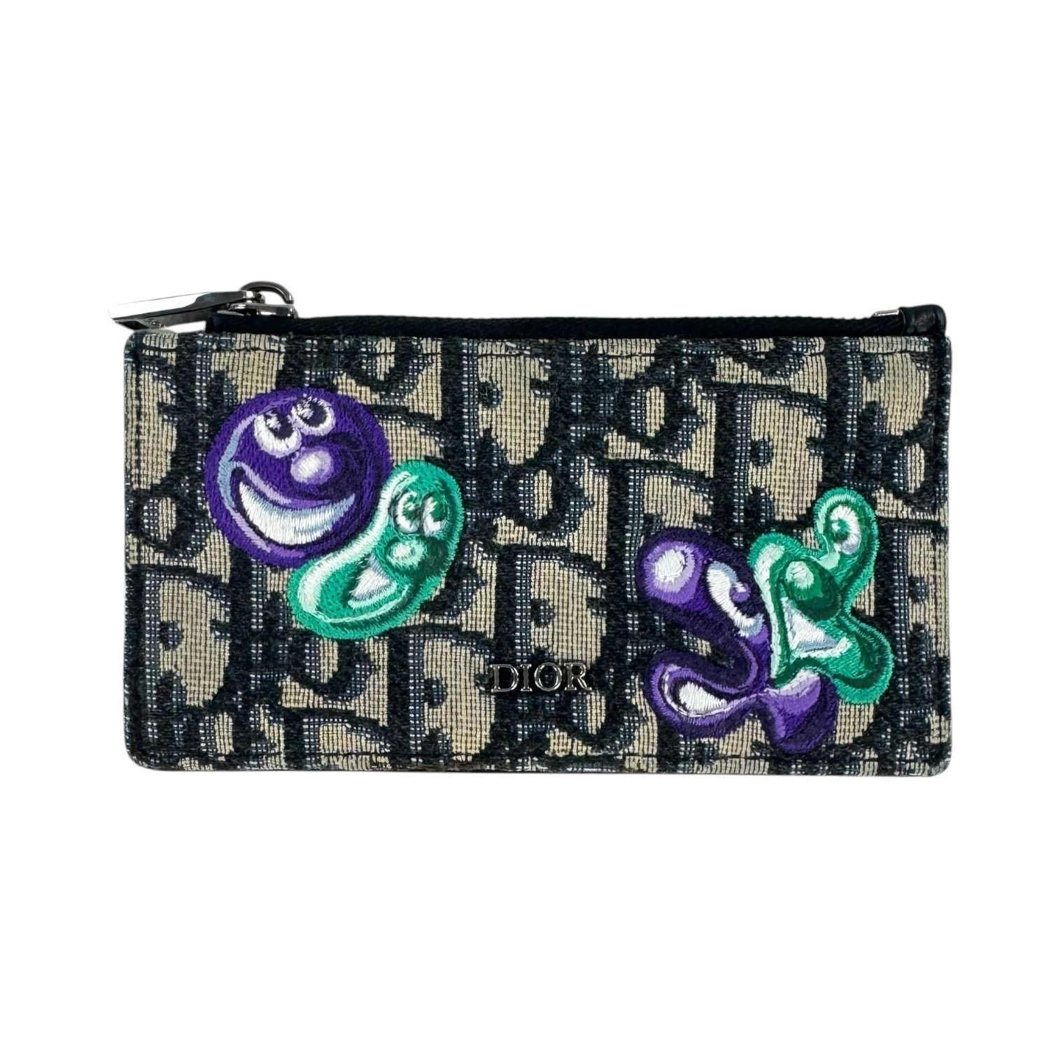 Dior Dior x Kenny Scharf Trotter Zip Card Holder Size ONE SIZE - 1 Thumbnail