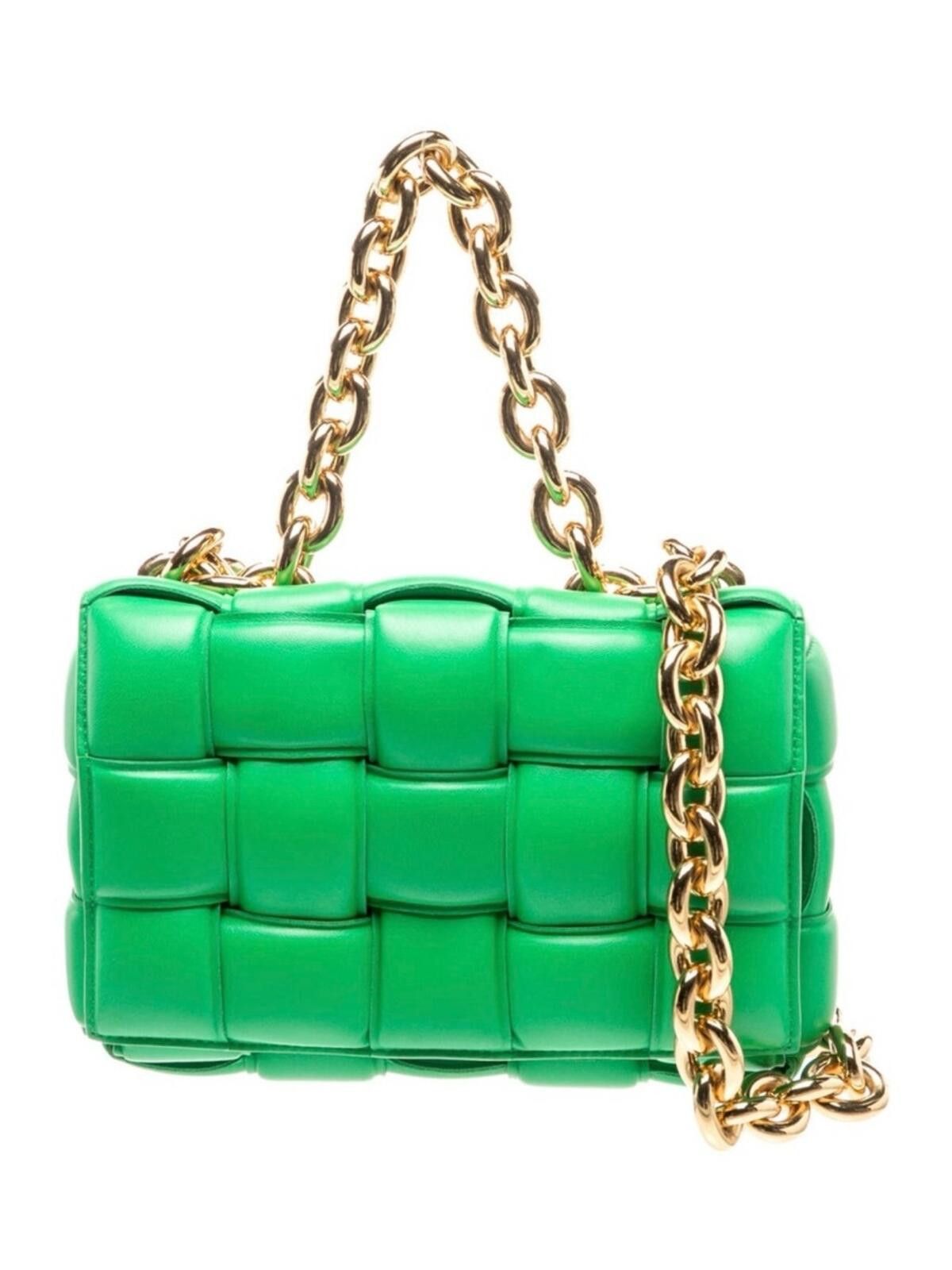 Bottega Veneta Bottega Veneta Leather Chain Padded Cassette Size ONE SIZE - 1 Thumbnail
