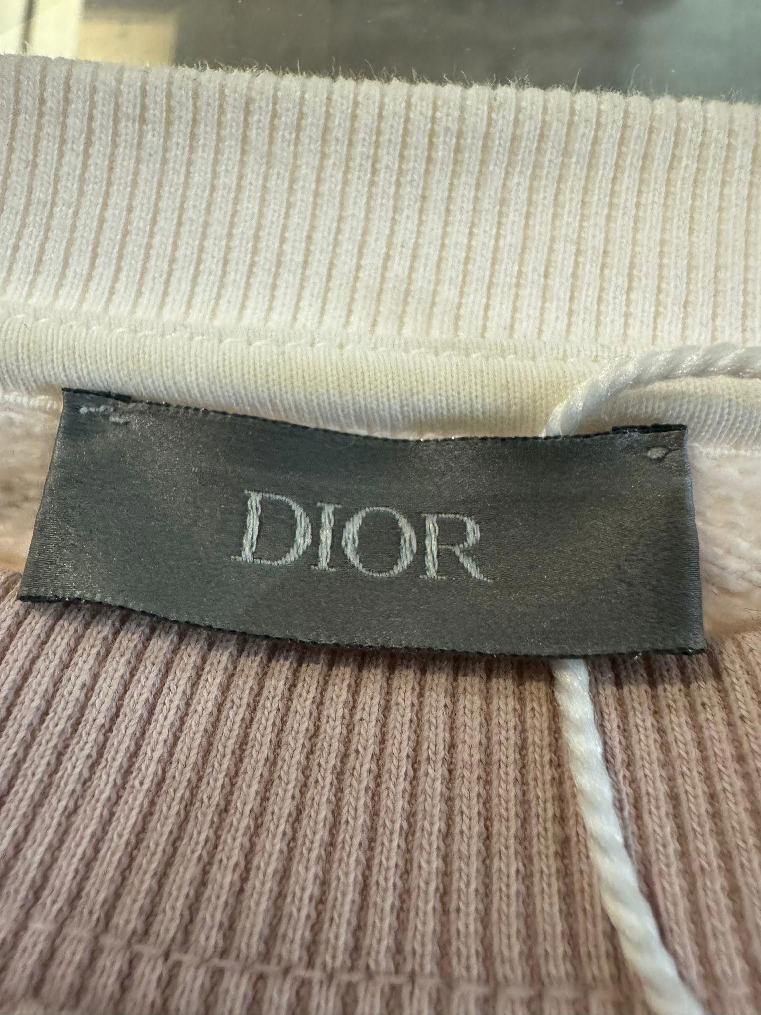 Dior Dior x Stussy Dusty Pink Dyed Sweatshirt Large Size US L / EU 52-54 / 3 - 5 Thumbnail