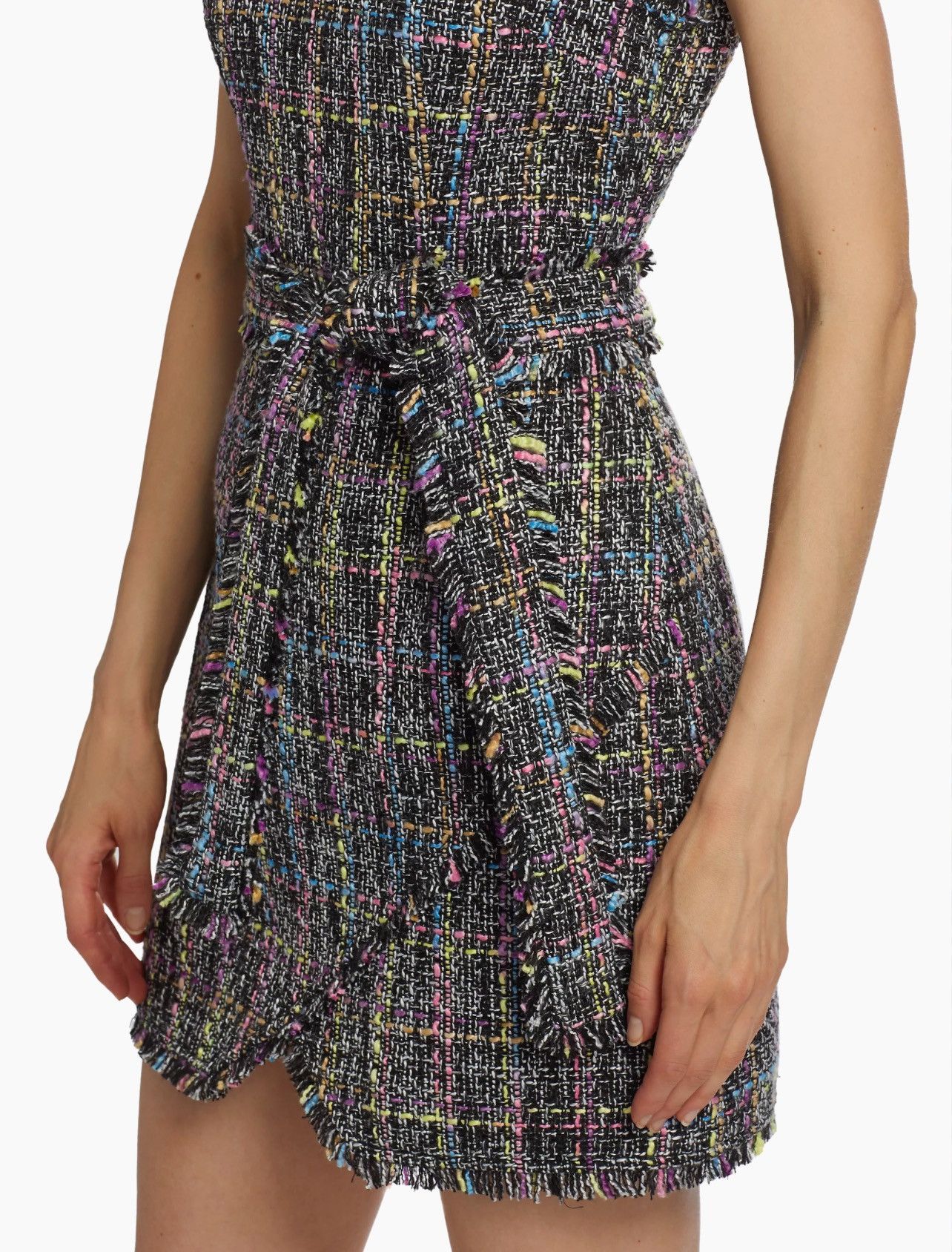 Cinq a Sept Cinq à Sept Rochelle Belted Tweed Minidress size 8 Size M / US 6-8 / IT 42-44 - 6 Thumbnail
