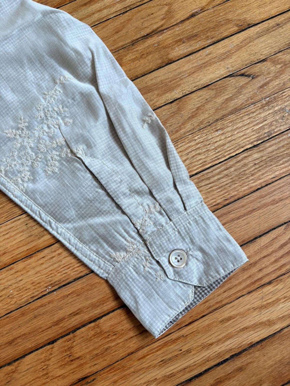 Our Legacy Our Legacy Beyond Shirt (Champagne Bloom Ethereal Veil) Size US S / EU 44-46 / 1 - 5 Thumbnail