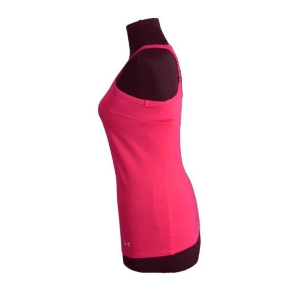 Under Armour Under Armour Size S Tank Top HeatGear Racerback Pink Shelf B Size S / US 4 / IT 40 - 1 Thumbnail