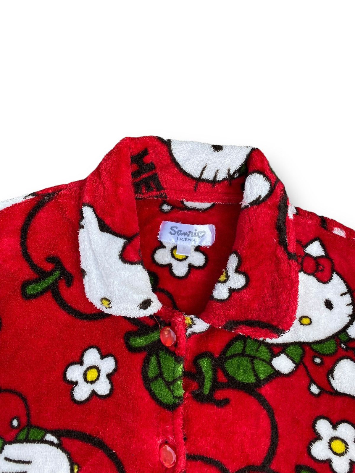 Anime × Japanese Brand × Vintage Vintage Hello Kitty Fleece Jacket. #D3 Size M / US 6-8 / IT 42-44 - 2 Thumbnail