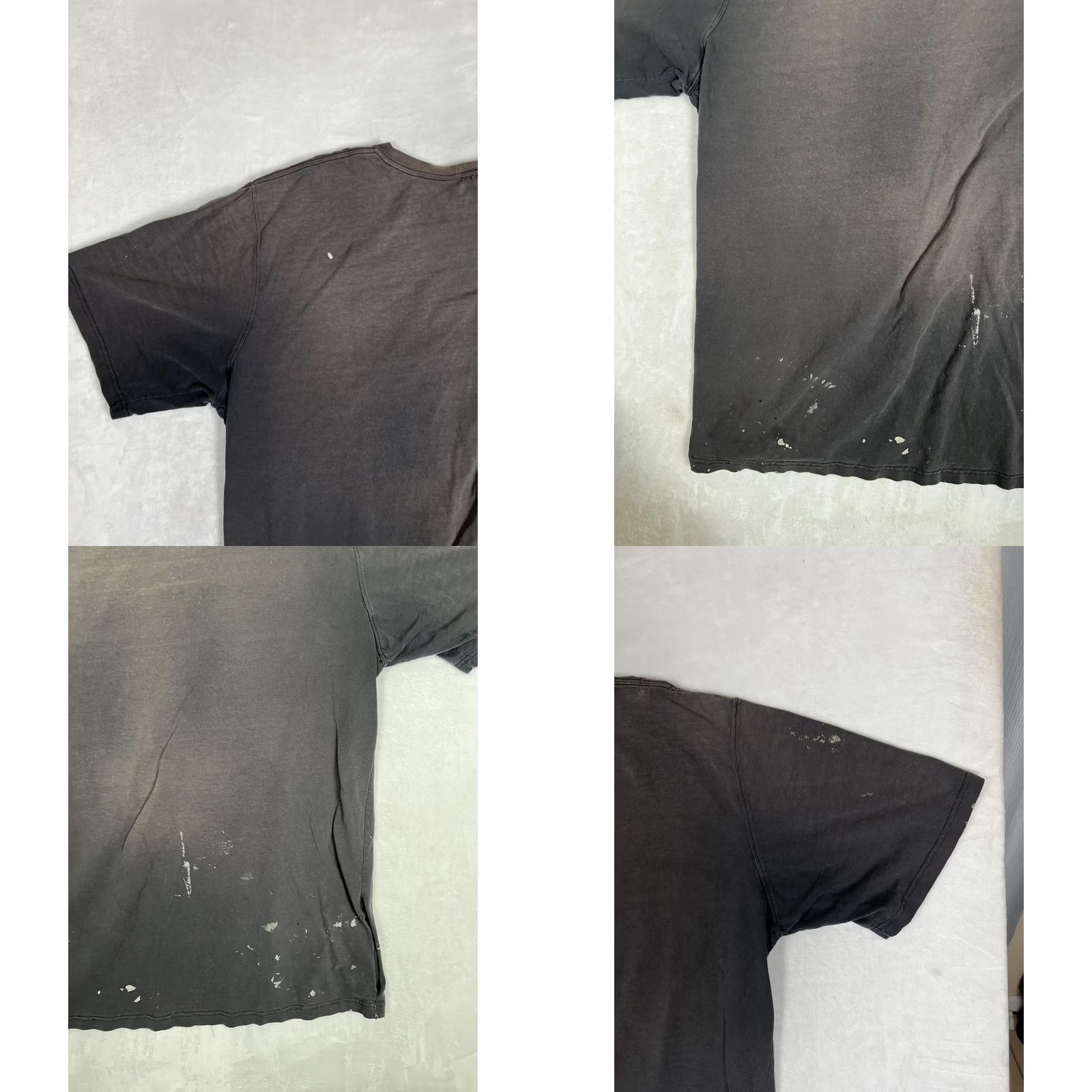 Carhartt Carhartt Pocket T-Shirt Mens 3XLT Black K87 Workwear Paint Stains Distressed Size US XXL / EU 58 / 5 - 9 Thumbnail