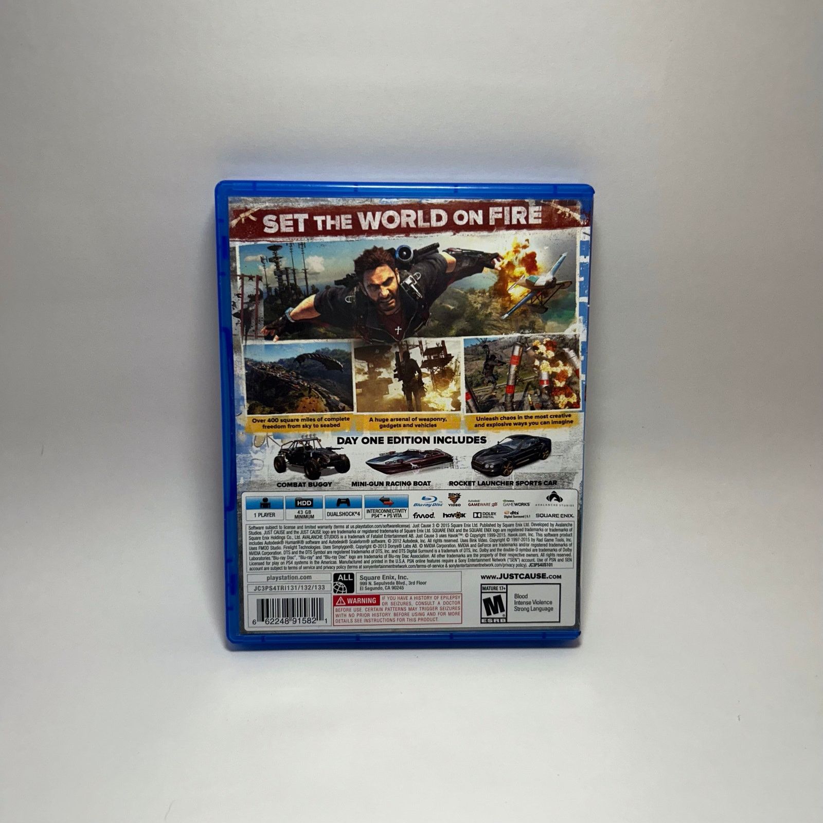 Sony Just Cause 3 [Day One Edition] - PS4 Size 26 - 4 Thumbnail