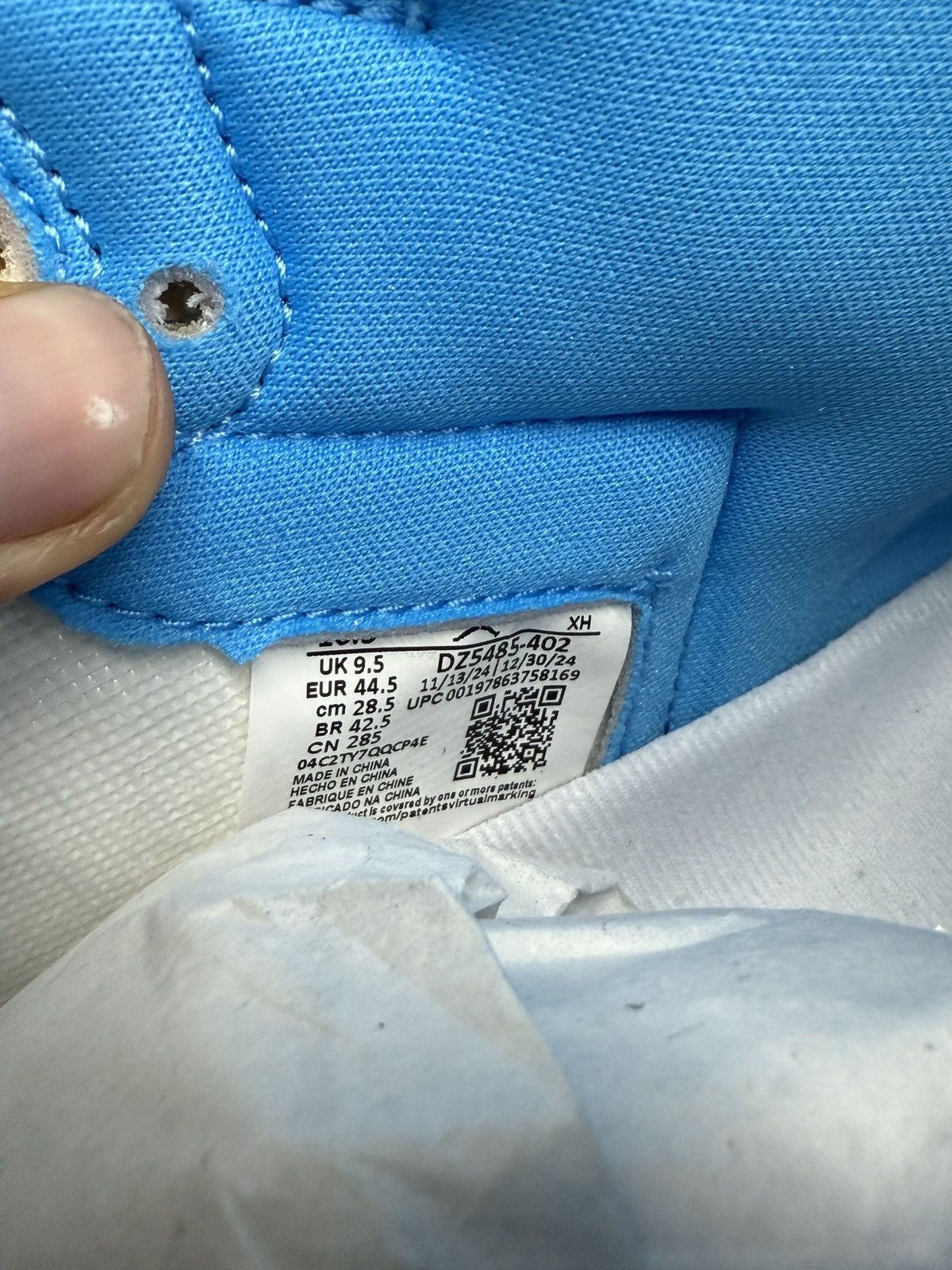 Jordan Brand Jordan 1 Retro High OG Unc Reminaged Size US 10.5 / EU 43-44 - 8 Thumbnail
