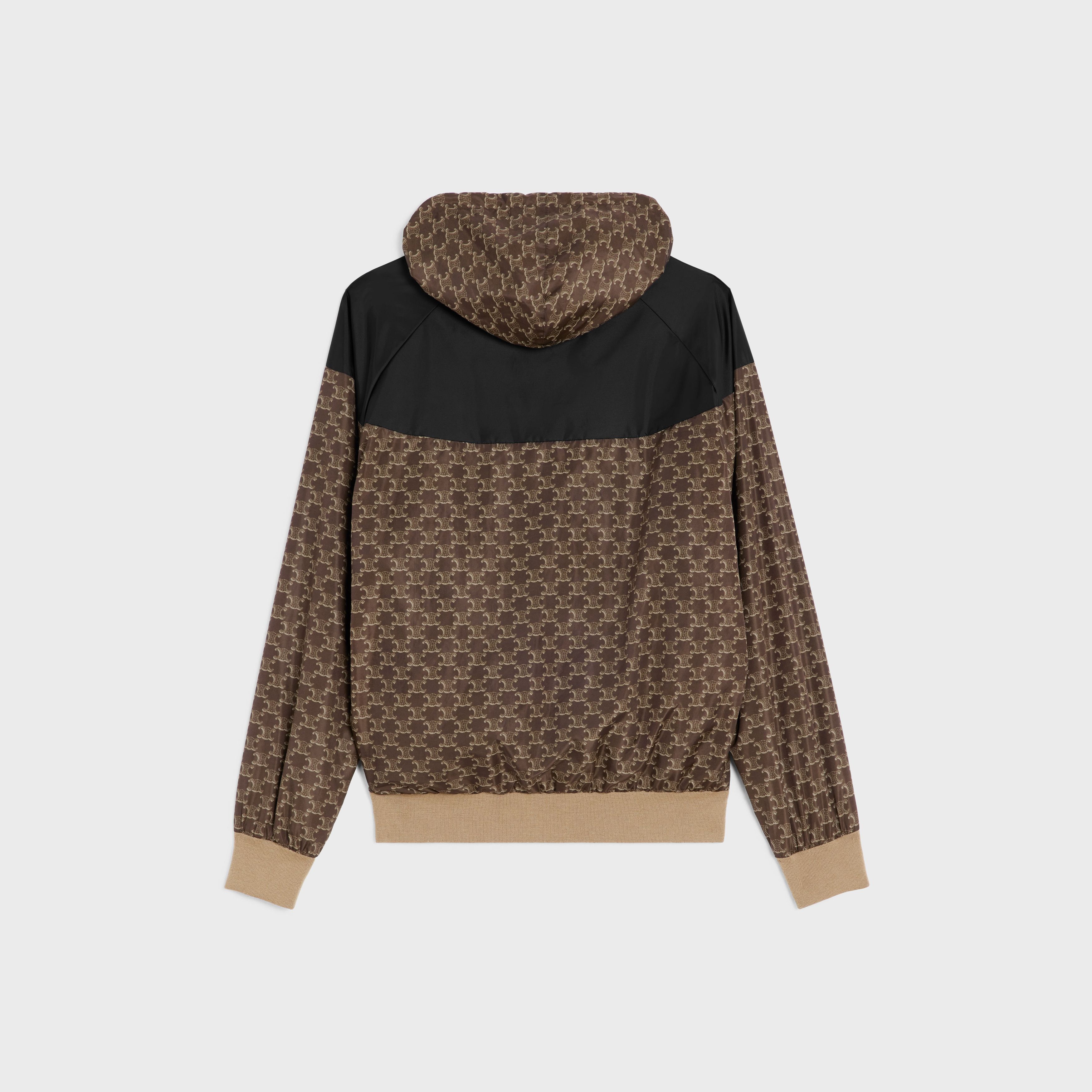 Celine o1bcso1str0925 2W343344N Blouson Jacket in Beige/Black Size US M / EU 48-50 / 2 - 2 Thumbnail