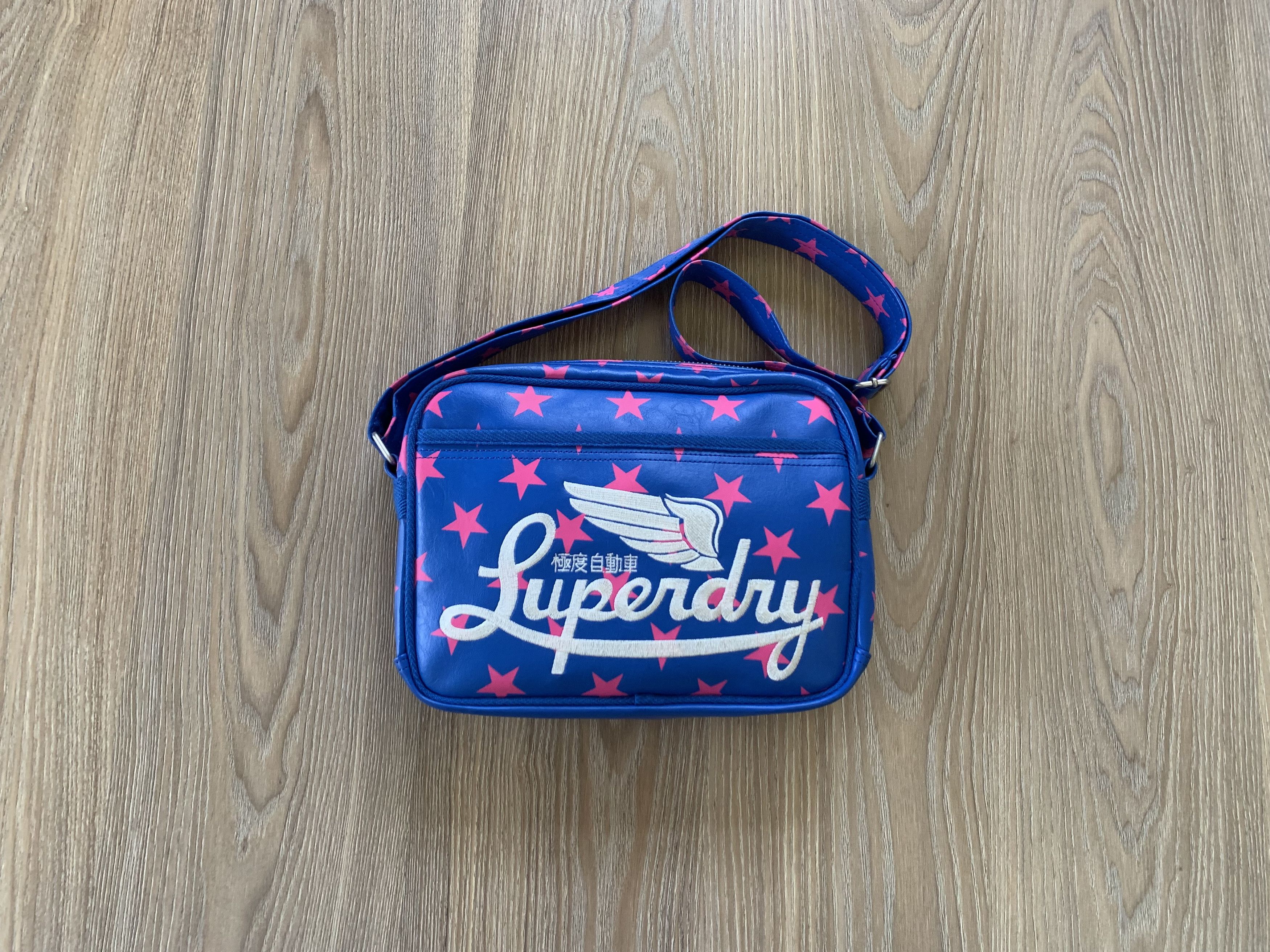 Superdry Superdry Men Blue Sling Bag All Star Mini Icarus Size ONE SIZE - 10 Thumbnail