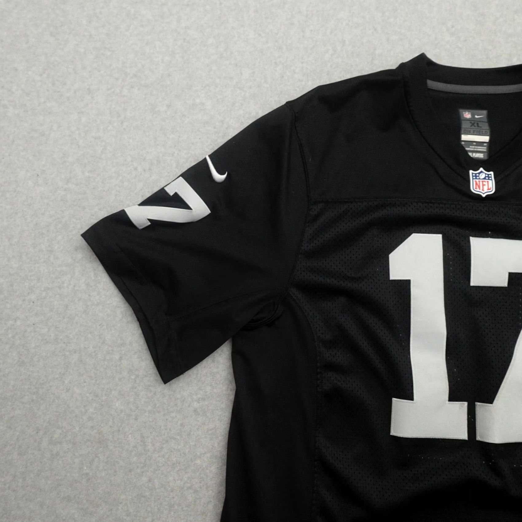 Nike NIKE NFL Oakland Raiders XL (24X31) American Football Shirt Jersey Men XS? (Original) Size US XL / EU 56 / 4 - 5 Thumbnail
