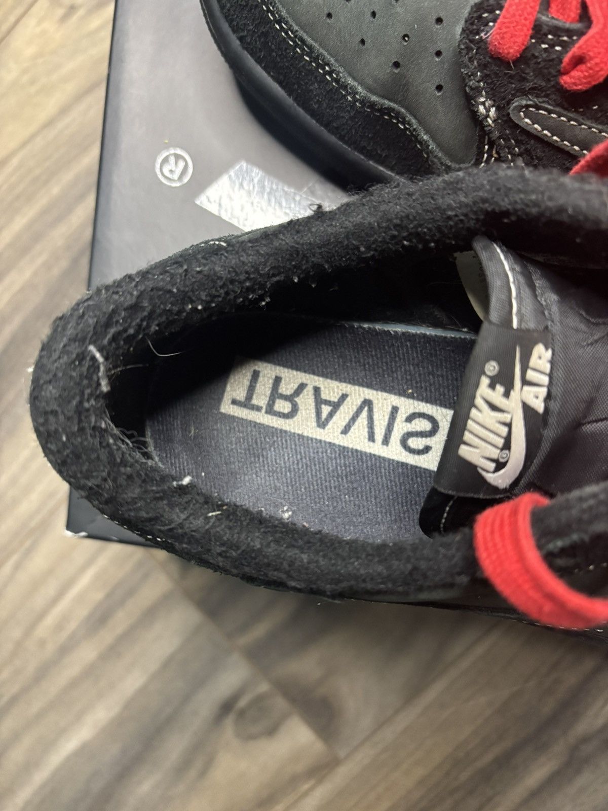 Jordan Brand × Travis Scott Travis Scott Jordan 1 Low “Black Phantom” Size US 10.5 / EU 43-44 - 6 Thumbnail