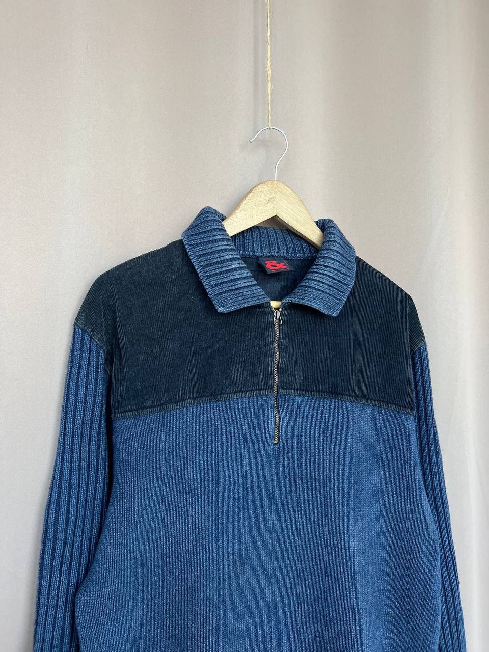 Dolce & Gabbana Dolce Gabbana Half Zip Knit Sweater Mens Size 52 M/L Logo Size US L / EU 52-54 / 3 - 3 Thumbnail