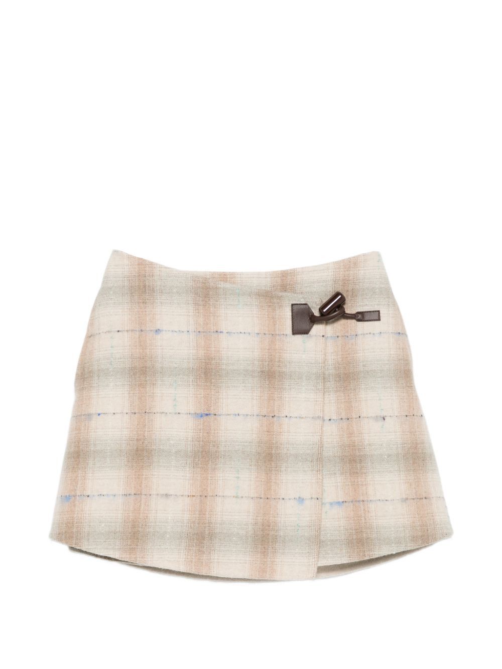 Loewe WOOL AND CASHMERE MINI SKIRT Size 26" / US 2 / IT 38 - 1 Thumbnail