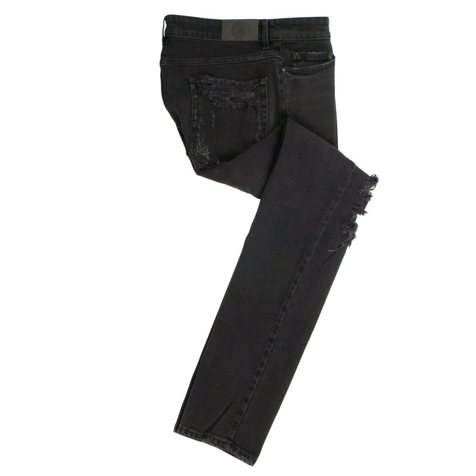 image of Alchemist Black Hoss Fully Loaded With Rings Jeans Pants 36/52, Men's