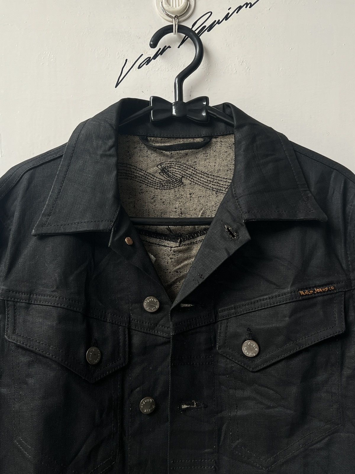 Nudie Jeans NUDIE JEANS CO Black Denim Jacket Size US XS / EU 42 / 0 - 9 Thumbnail