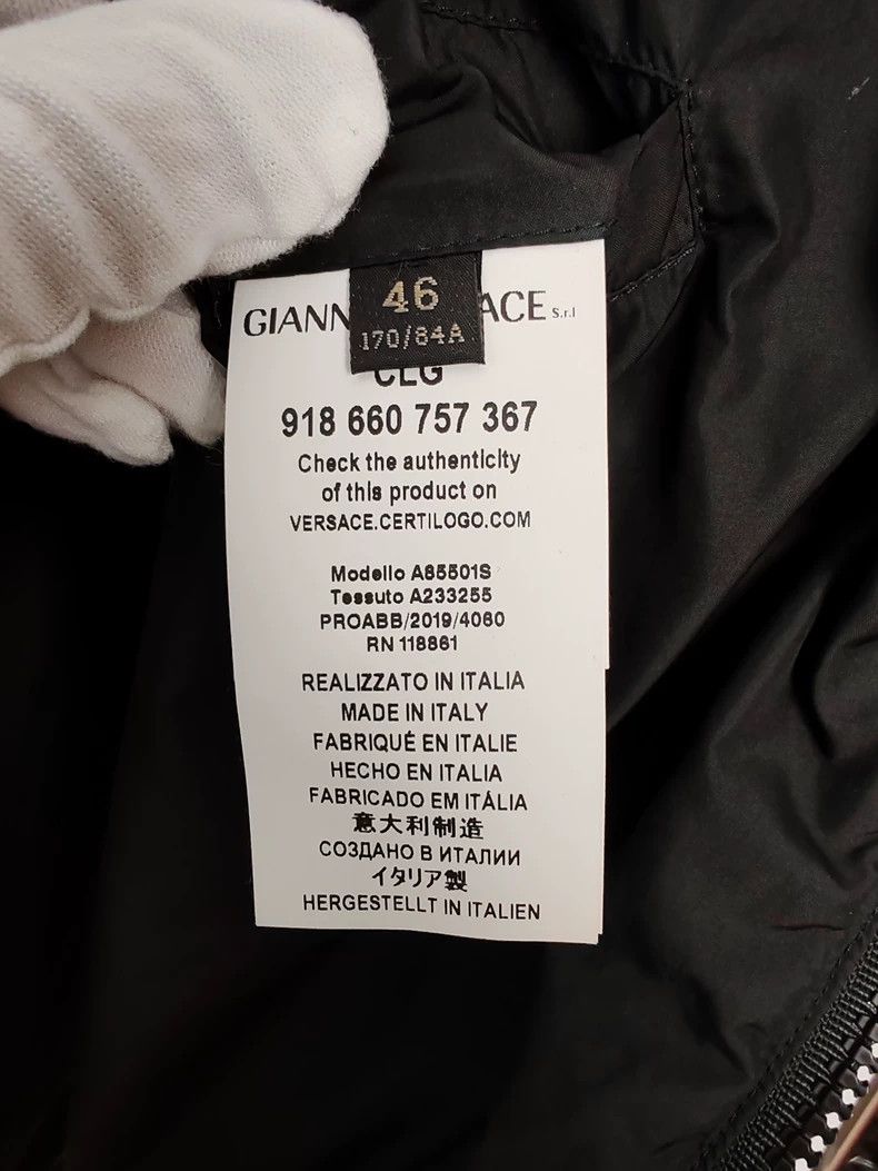 Versace Versace Black gold baroque gold thread embroidered down ja Size US S / EU 44-46 / 1 - 5 Thumbnail
