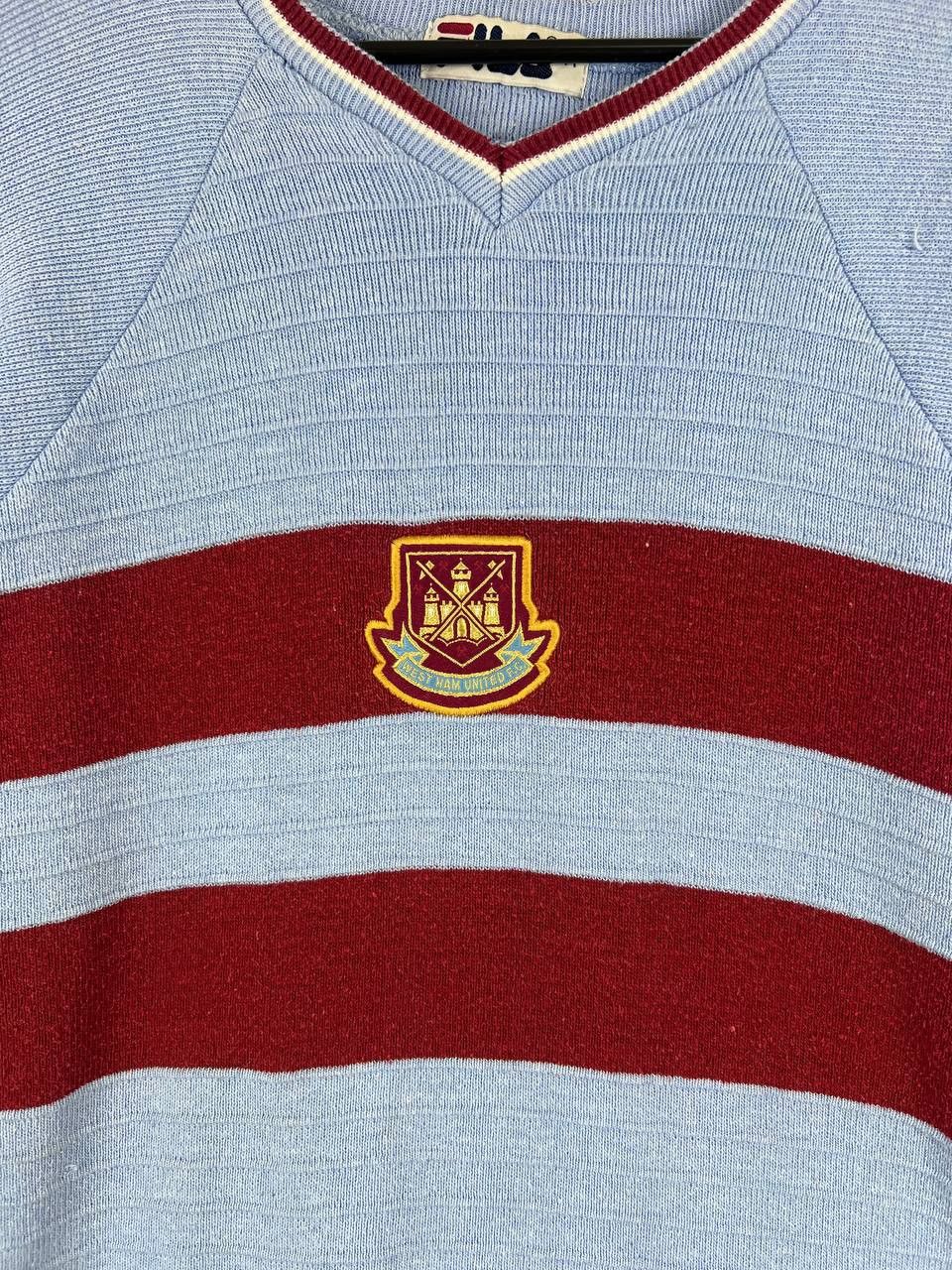 Fila West Ham United Vintage Fila 2001-2003 Sweater Football Sz M Size US M / EU 48-50 / 2 - 3 Thumbnail