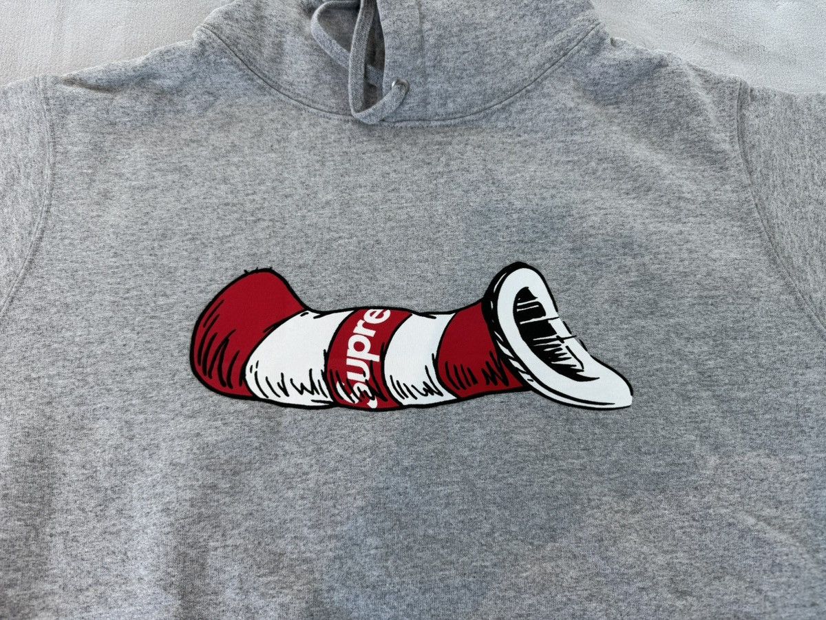 Supreme Supreme Cat in the Hat Hooded sweatshirt Size US M / EU 48-50 / 2 - 3 Thumbnail