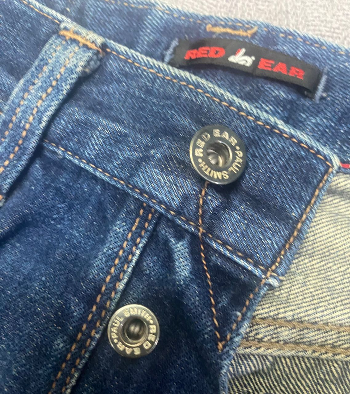 If Six Was Nine Vintage Paul Smith Red Ear Selvegde Distressed Denim Size US 28 / EU 44 - 7 Thumbnail