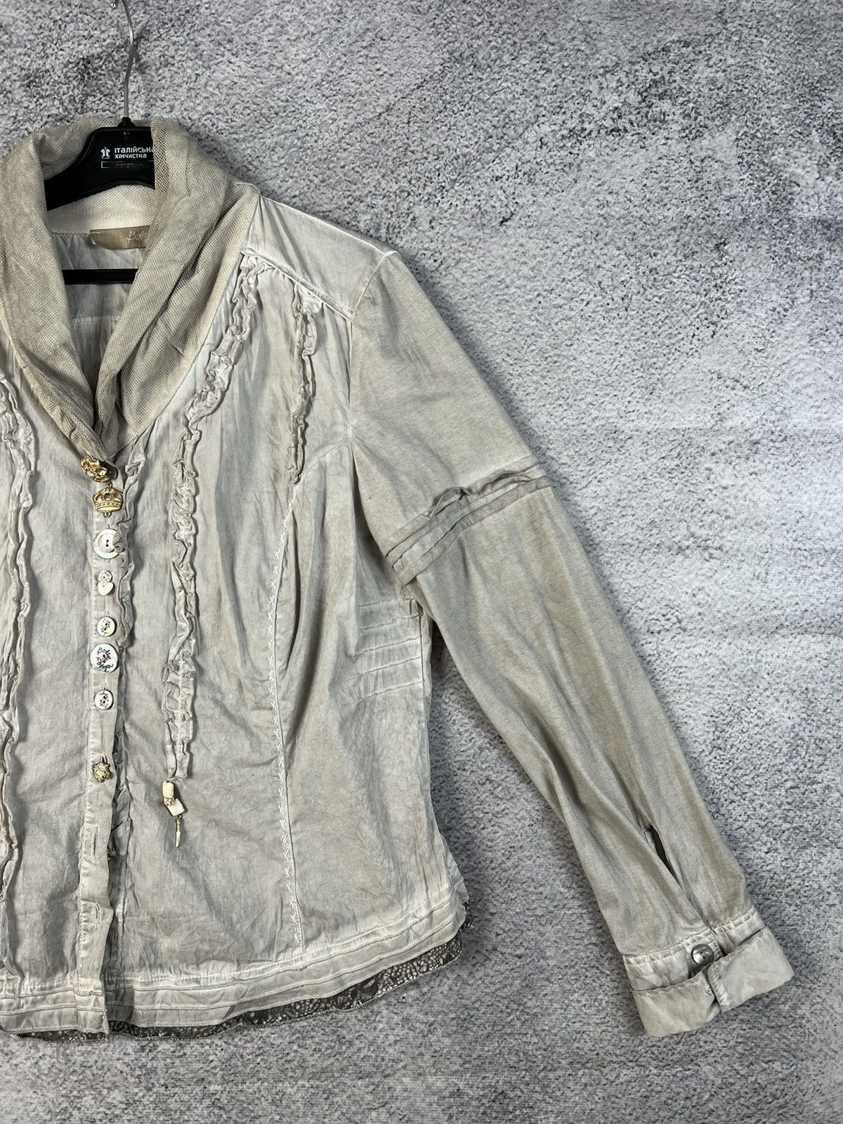 Elisa Cavaletti Bottega by Elisa Cavaletti avant garde blazer Size XL / US 12-14 / IT 48-50 - 3 Thumbnail