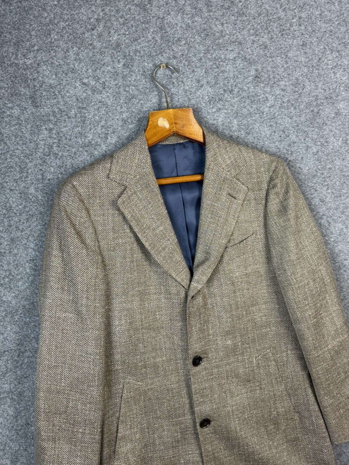 Suitsupply Suitsupply Vincenza Beige men’s wool coat size 48 Size US M / EU 48-50 / 2 - 2 Thumbnail