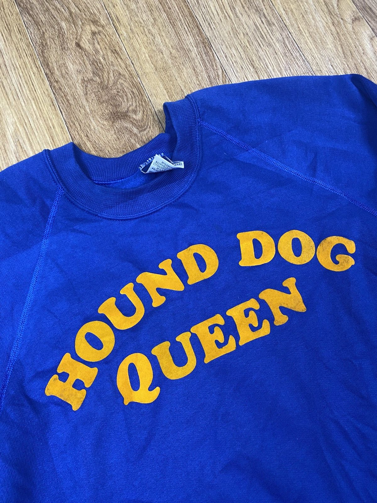 Jerzees × Russell Athletic Queen 1956 Hound Dog Vintage Sweatshirt Size US L / EU 52-54 / 3 - 2 Thumbnail