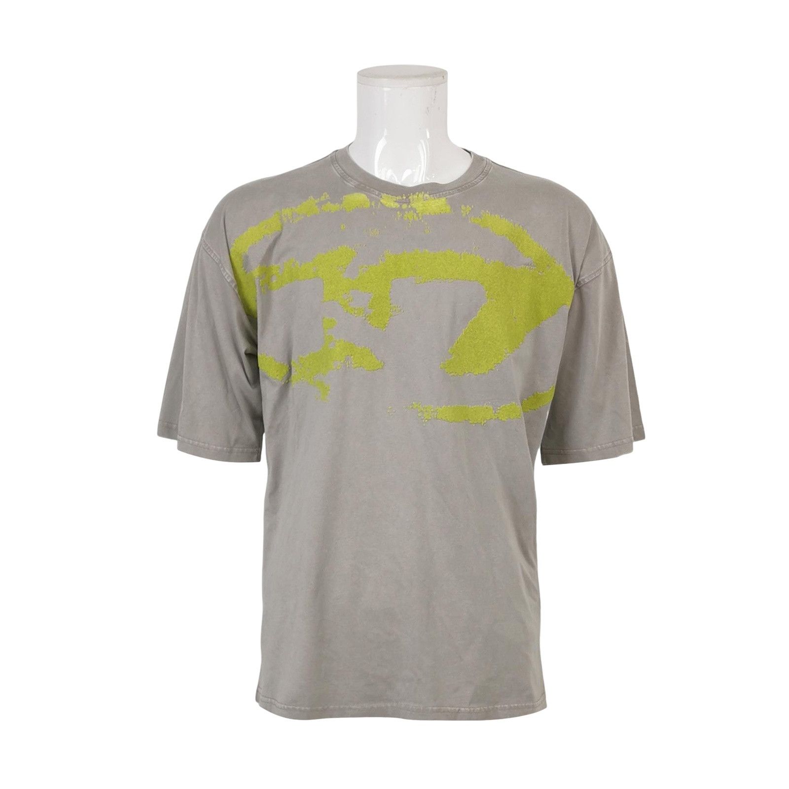 Diesel Diesel Oval D Flock Print T-Shirt Size M Size US M / EU 48-50 / 2 - 1 Thumbnail