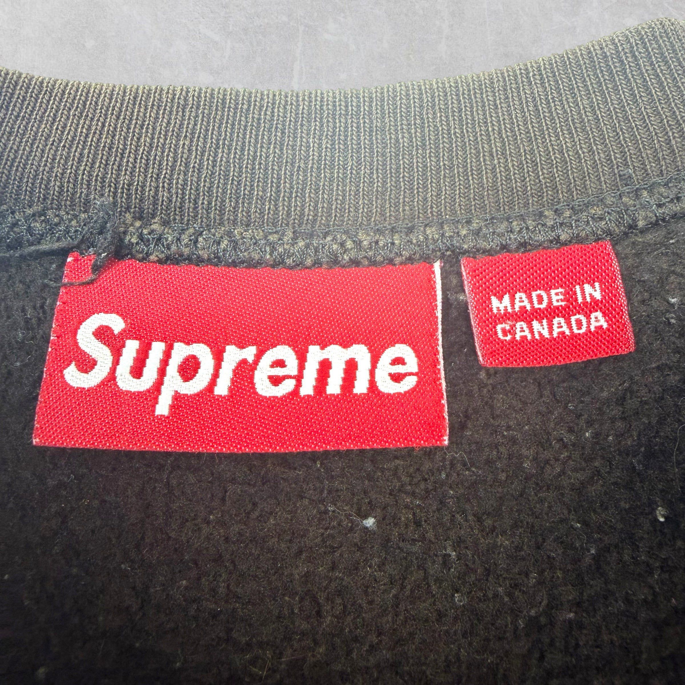 Supreme 2003 Supreme Brown Box Logo Crewneck L Size US L / EU 52-54 / 3 - 4 Thumbnail