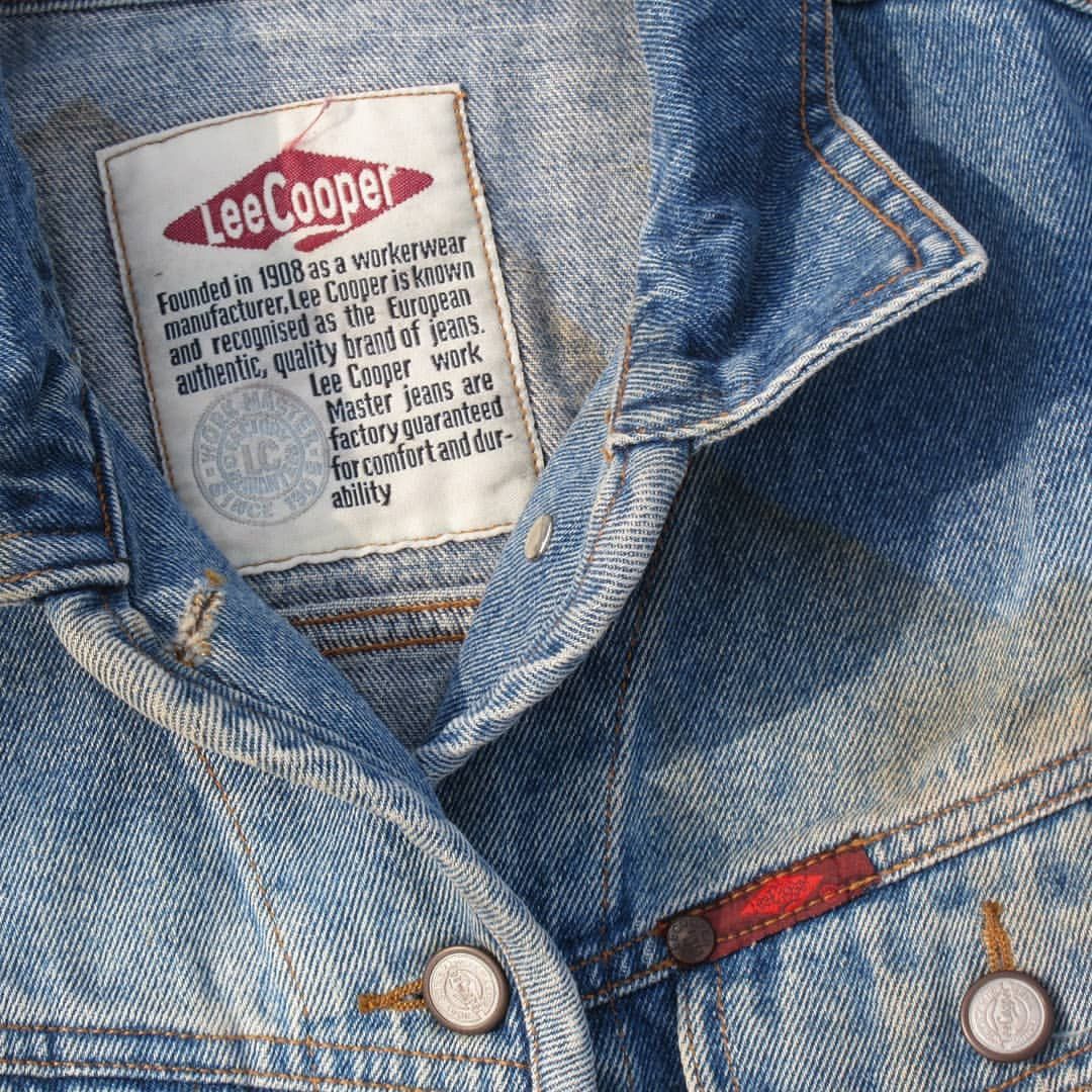 Hysteric Glamour × Vintage vintage Lee Cooper Jeans Jacket Europe trucker jeans Jacket Size US M / EU 48-50 / 2 - 2 Thumbnail