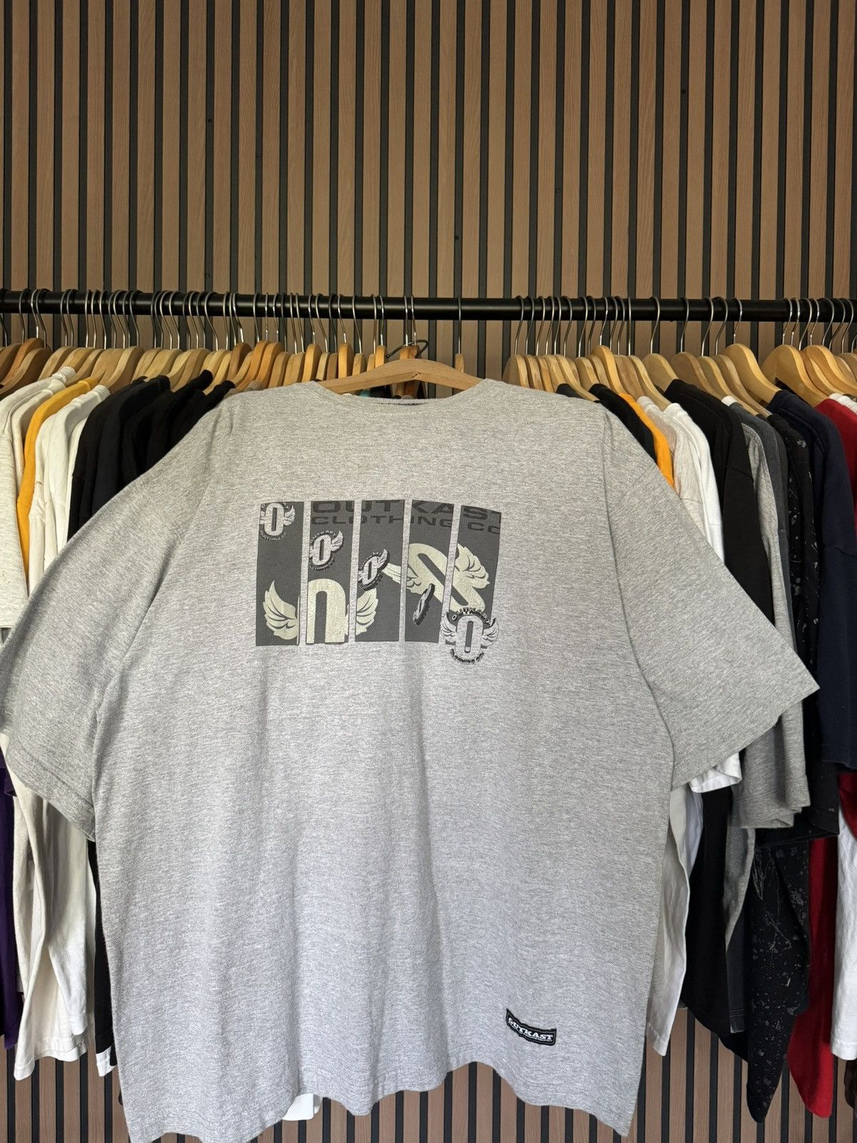 Outkast Outkast Clothing Co. grey Oversized with back hit - Size XL Size US XL / EU 56 / 4 - 1 Thumbnail