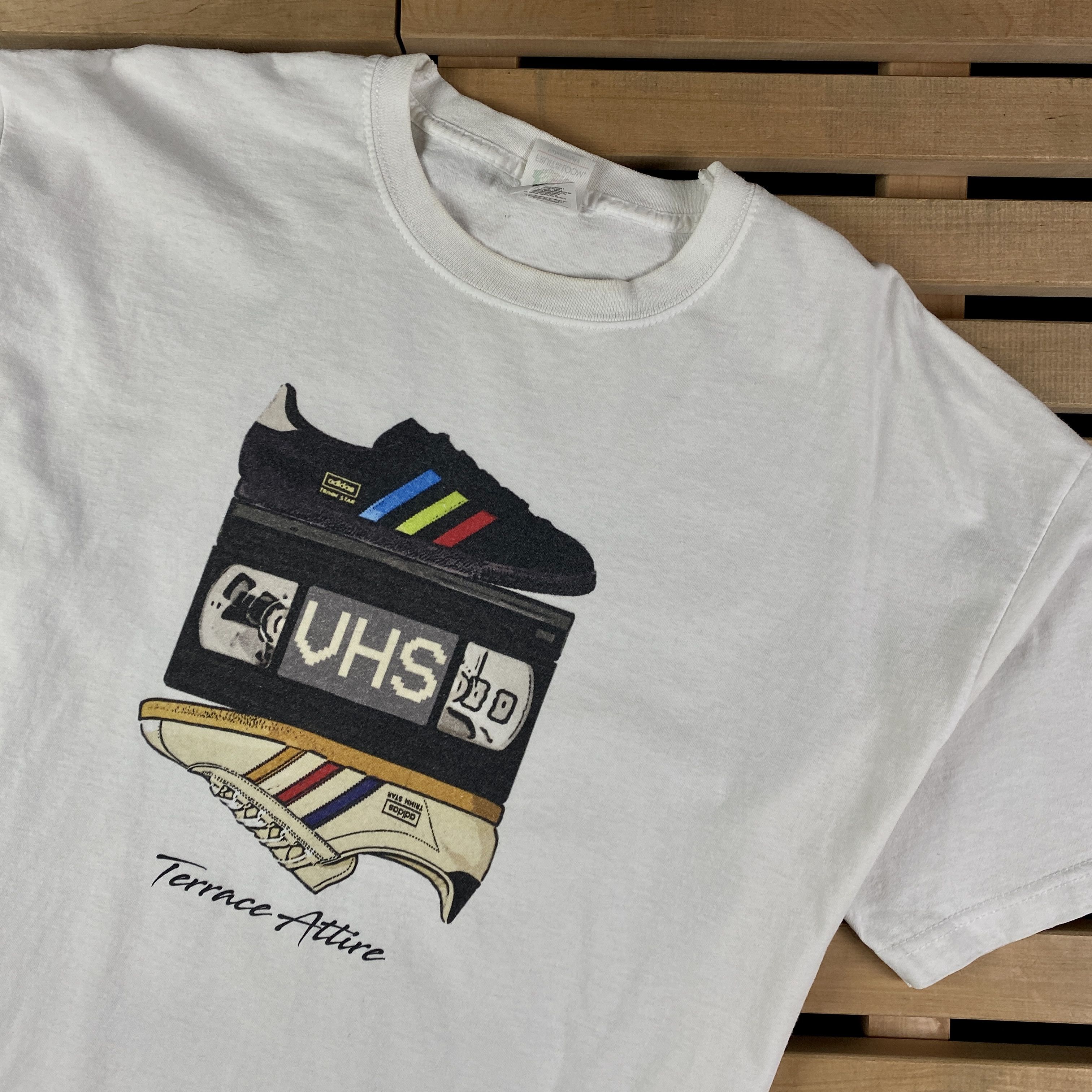 Vintage Mens T-Shirt Short Sleeve Street Casual Print Size XL Size US XL / EU 56 / 4 - 2 Thumbnail