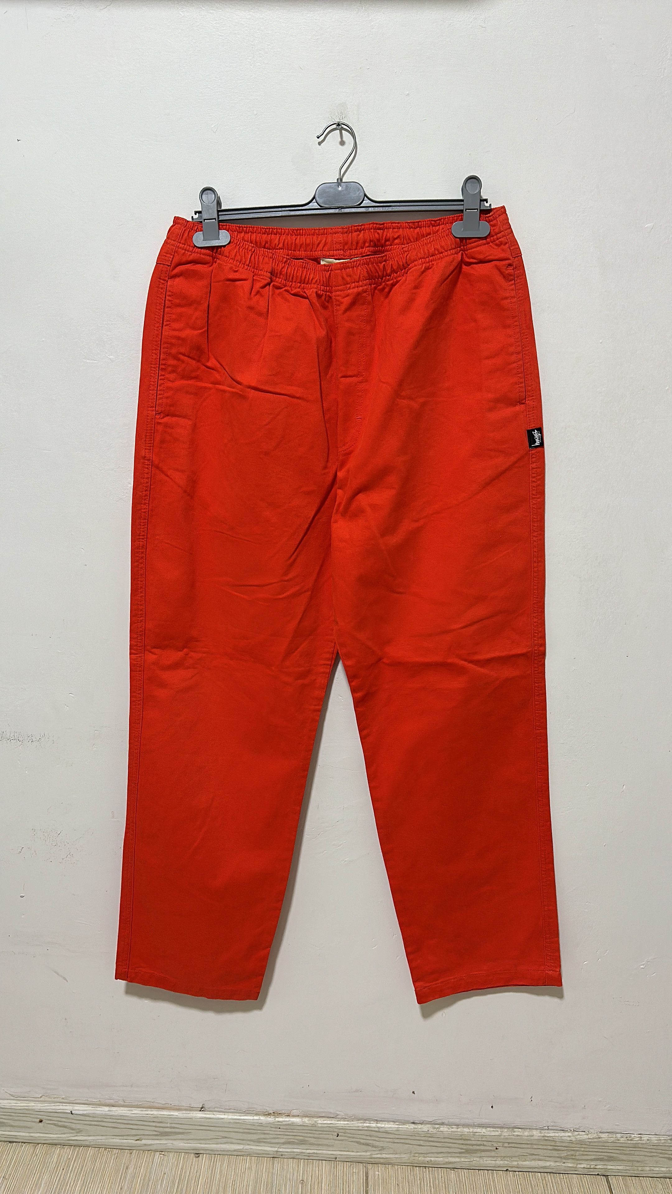 Stussy Stussy Beach Pant Red Size XLarge Size US 36 / EU 52 - 1 Thumbnail