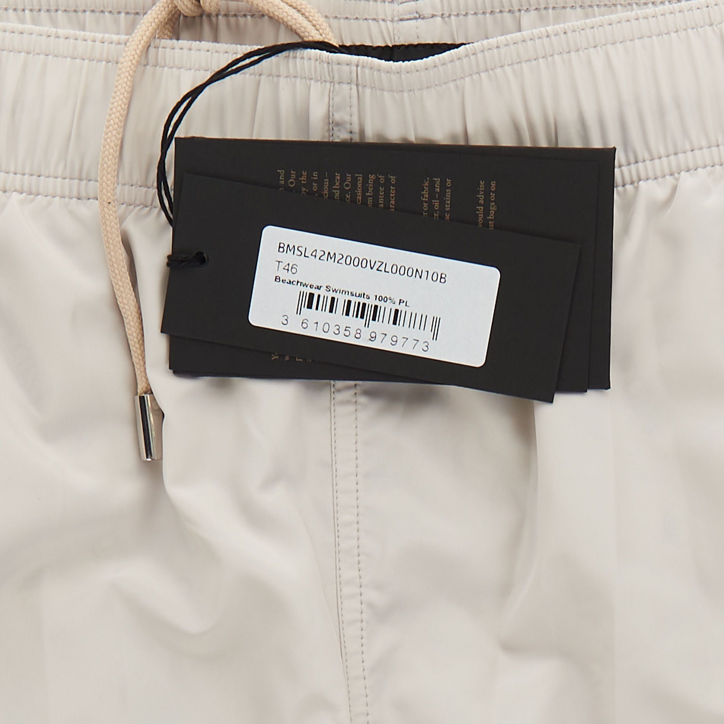 Zilli Beige Monochrome Swim Shorts Size US 30 / EU 46 - 4 Thumbnail