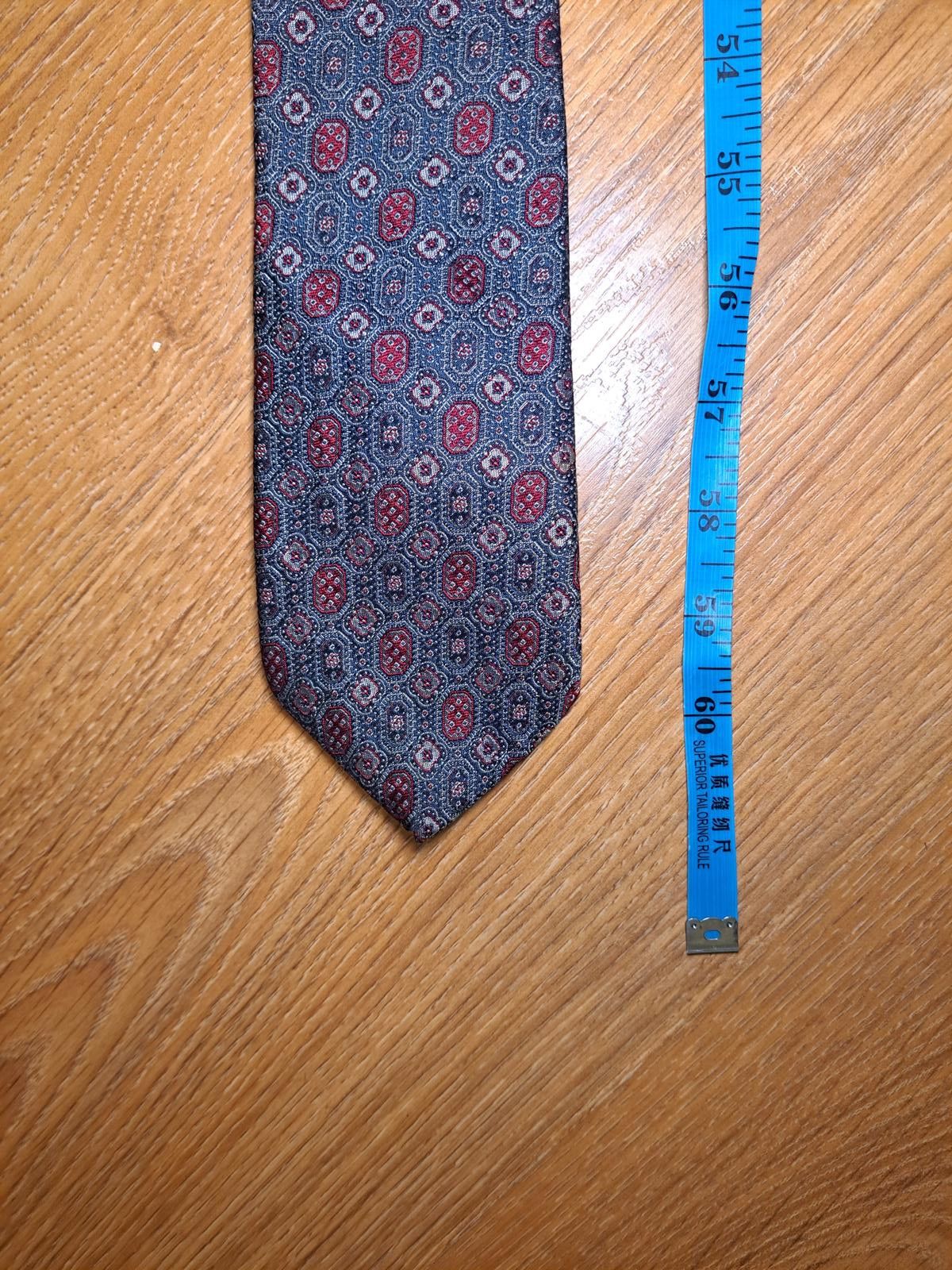 Lands' End Lands End Silk Tie Multicolor Floral Handmade in USA Long Size ONE SIZE - 7 Thumbnail
