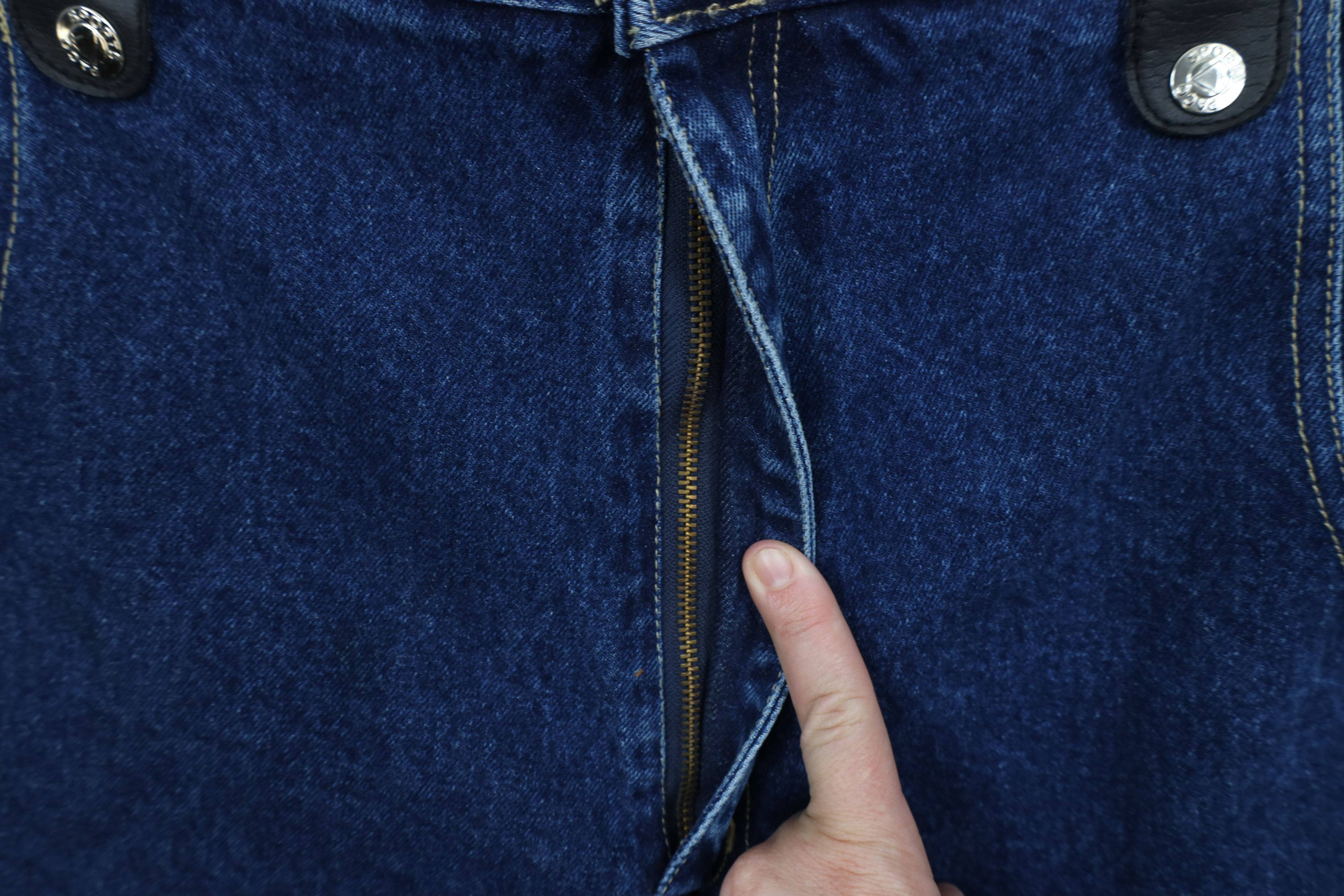 Vintage Deadstock Vintage 90s Paco Sport Hop Wide Leg Denim Jeans Size US 44 / EU 60 - 6 Thumbnail