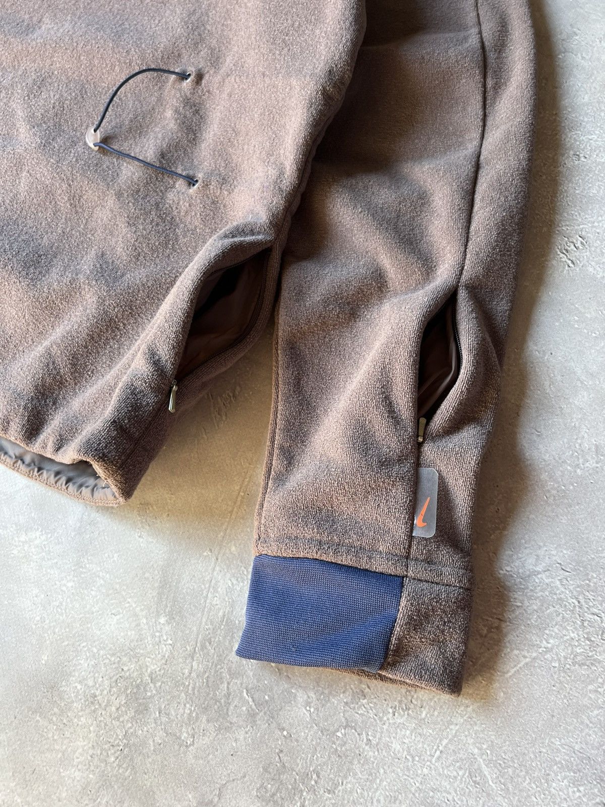 Vintage Vintage Nike Concept Ninja Brown Y2k Hoodie Size M / US 6-8 / IT 42-44 - 4 Thumbnail