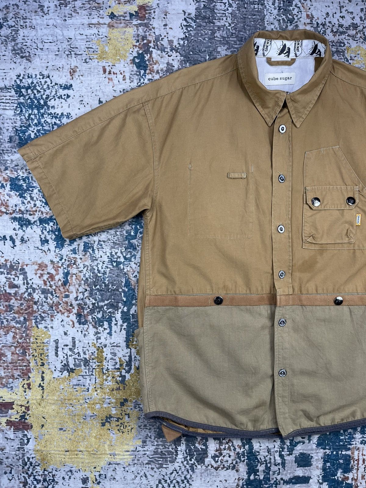 GRN GRN Works Cube Sugar Multi Tactical Pockets Workshirt Size US M / EU 48-50 / 2 - 2 Thumbnail