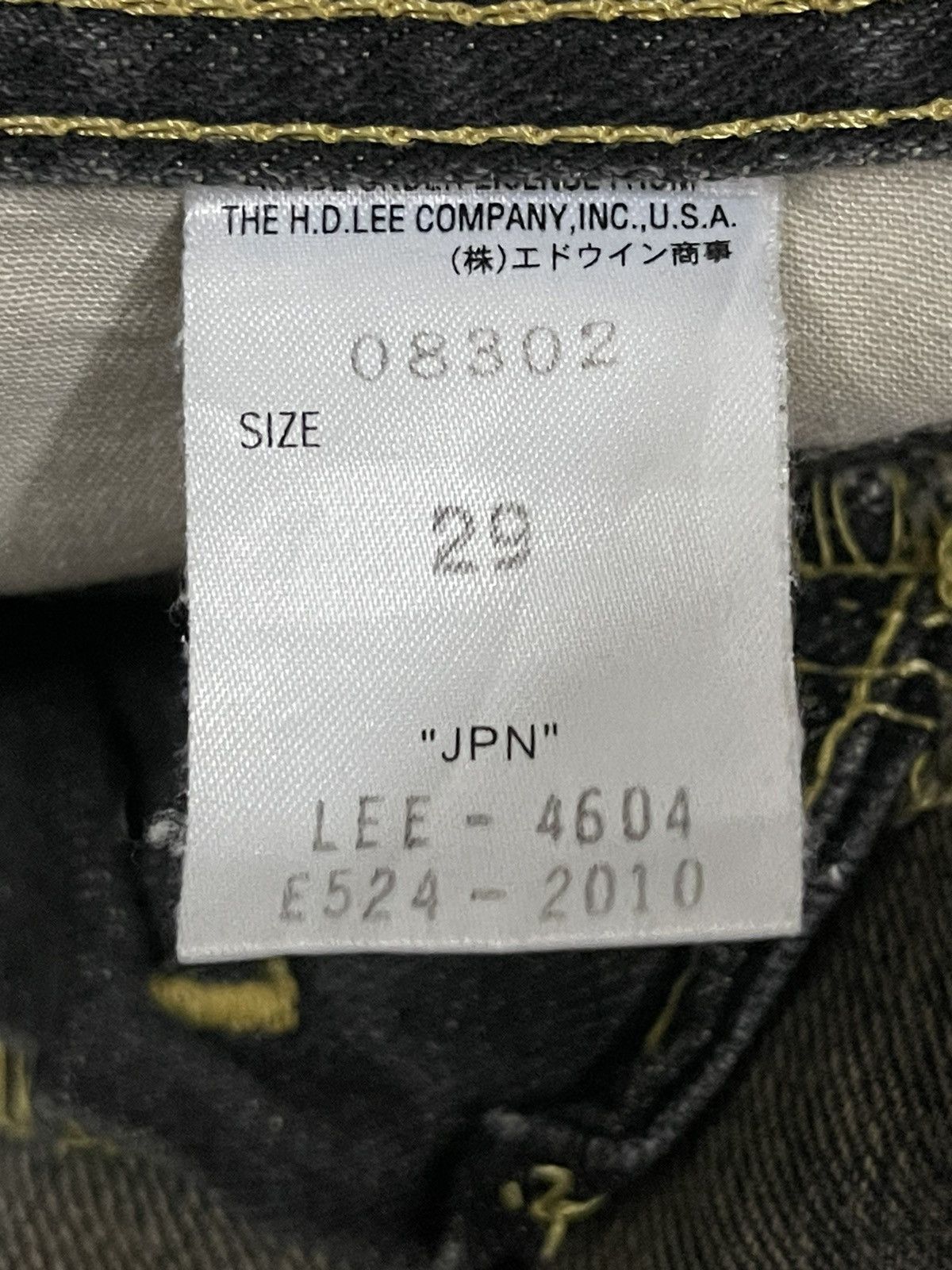 Lee Vintage Lee Cowboy Buckle Faded Wash Style Jeans Size US 31 - 9 Thumbnail